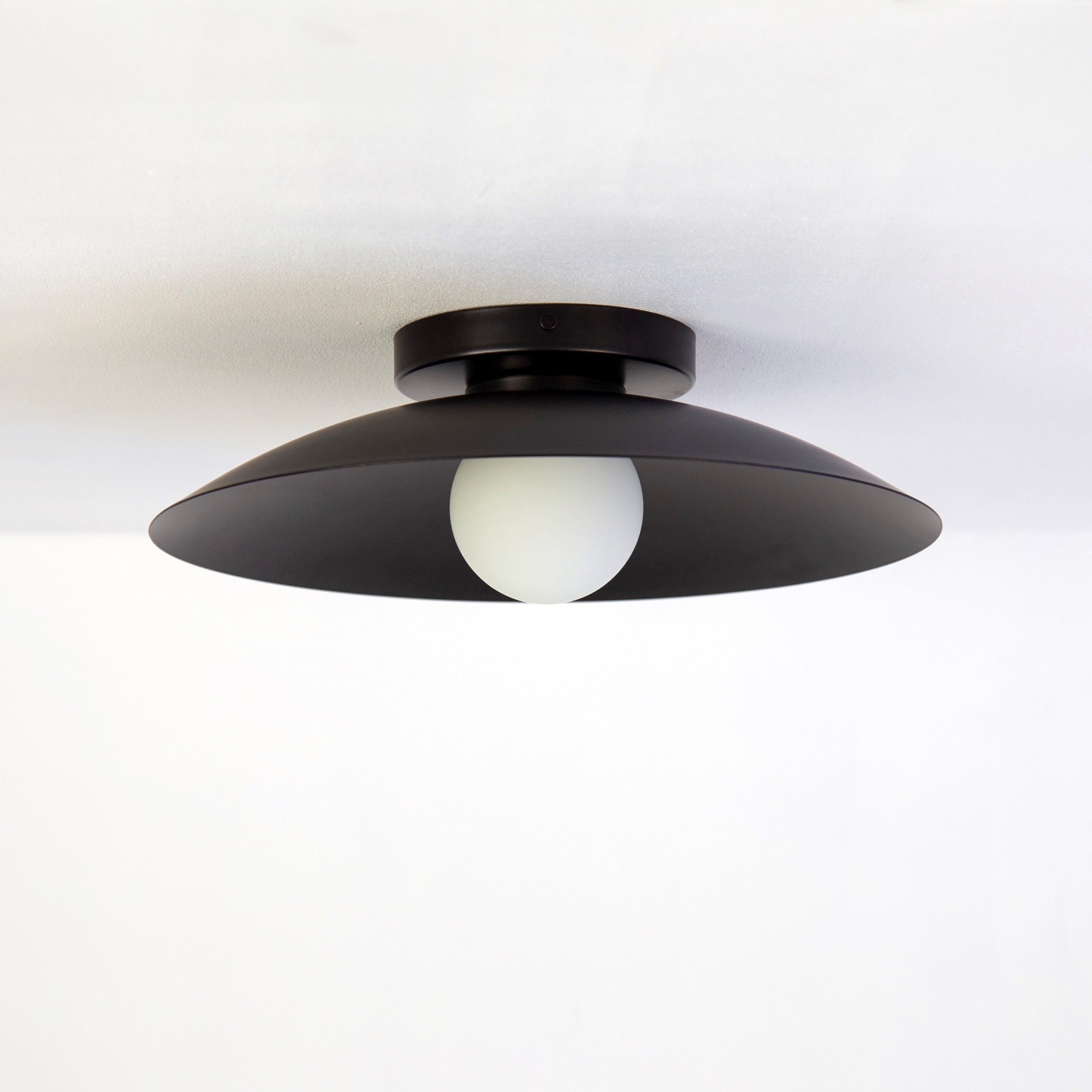 Black LED Flush Mount from How Bright is 350 Lumens? 350 Lumens to Watts