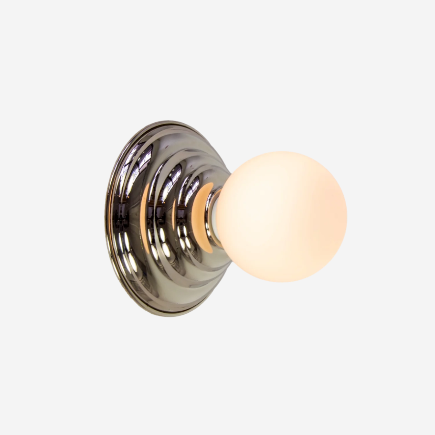 Wall Sconce with a warm color temperature