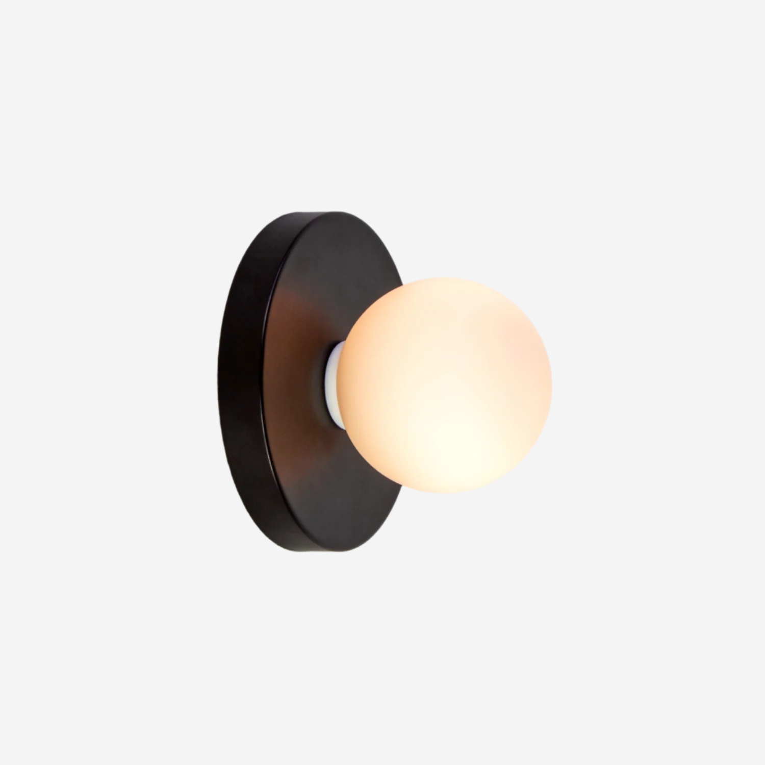 Modern LED Sconce with Glass Globe