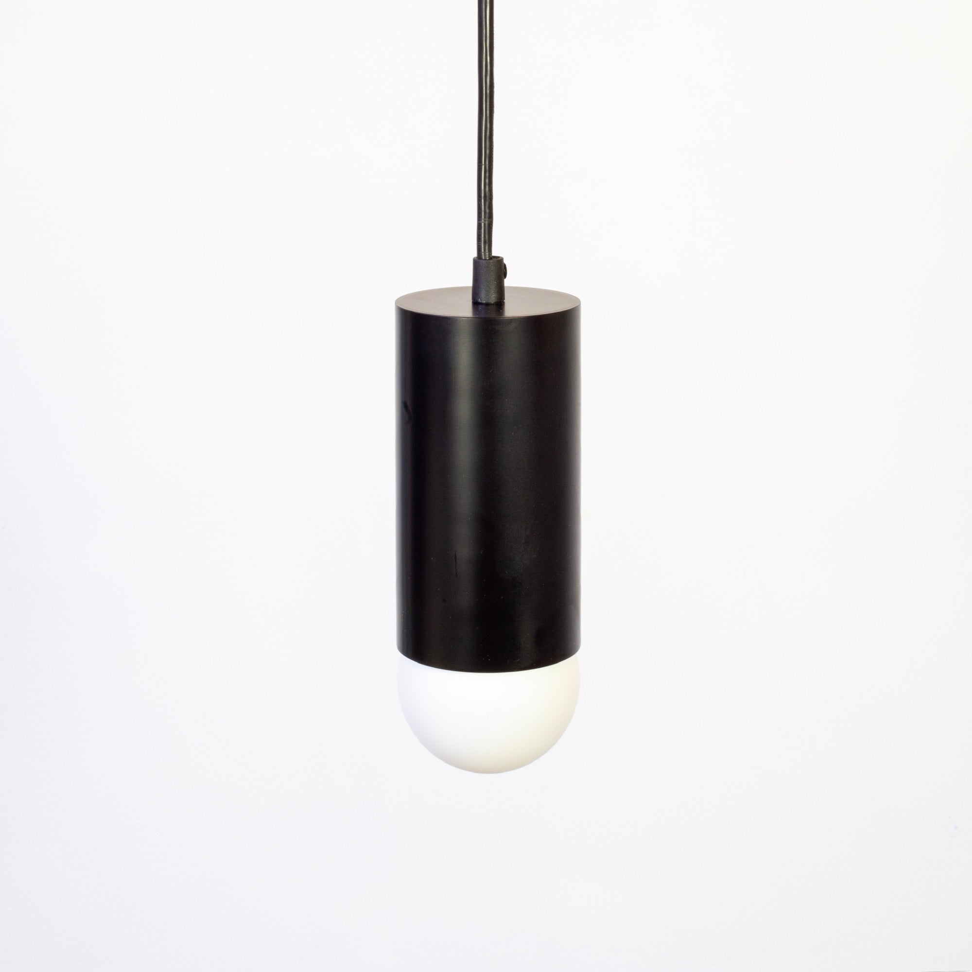 Modern Matte Black Pendant Light