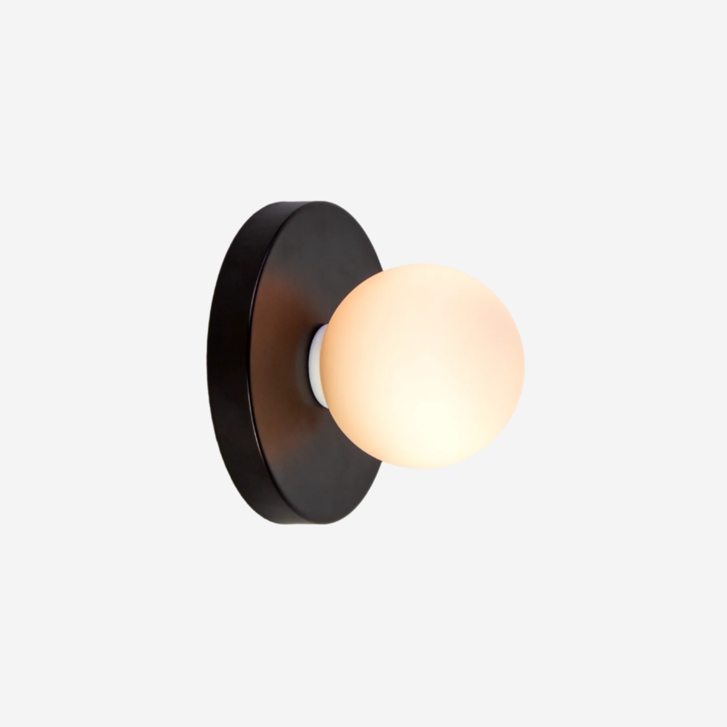 Globe Sconce - Black