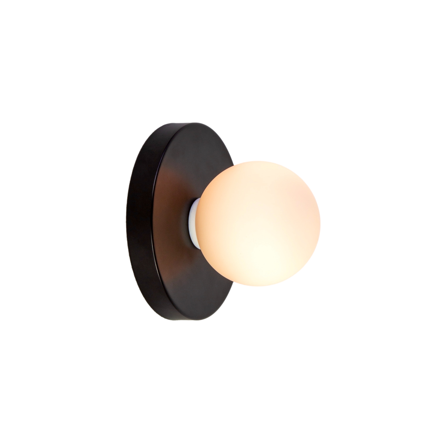 Globe Sconce - Black