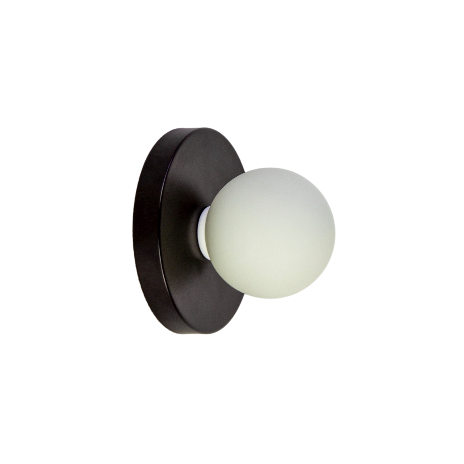 Globe Sconce - Black