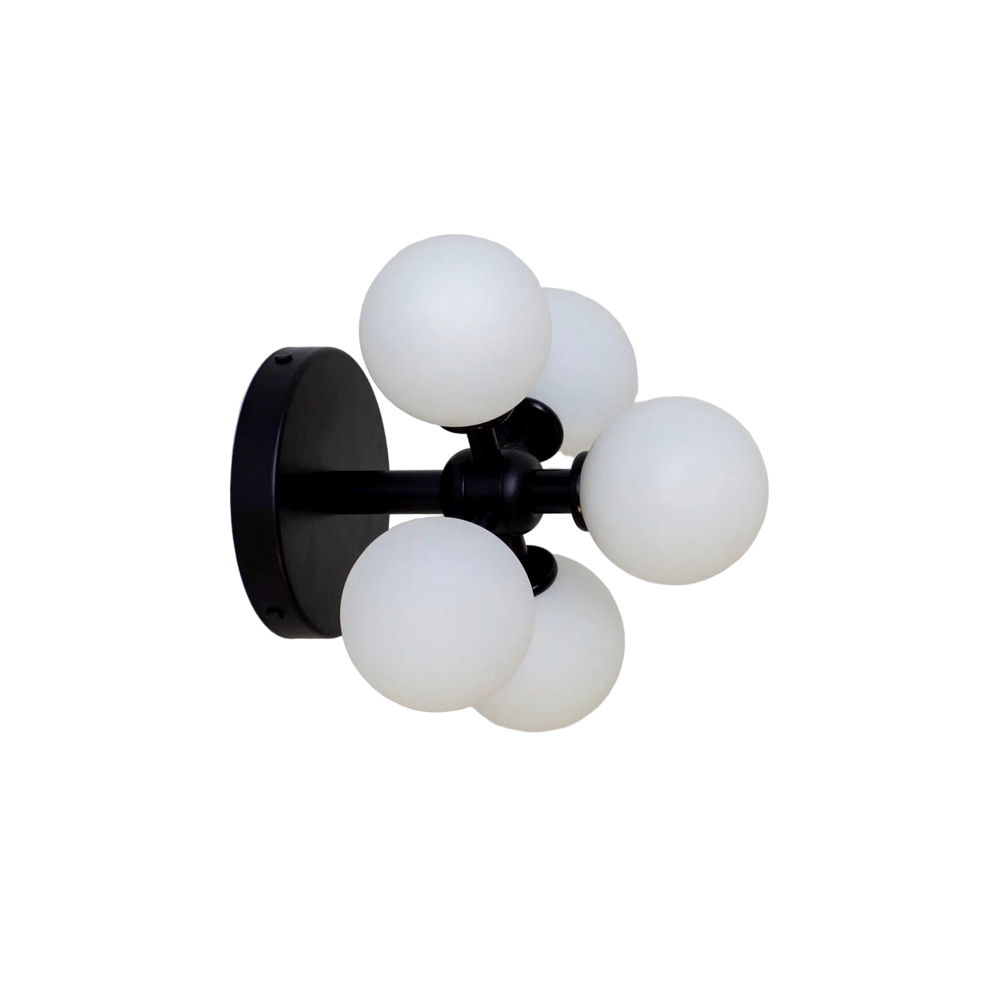 Minimal Glass Globe Wall Sconce for Modern Interiors