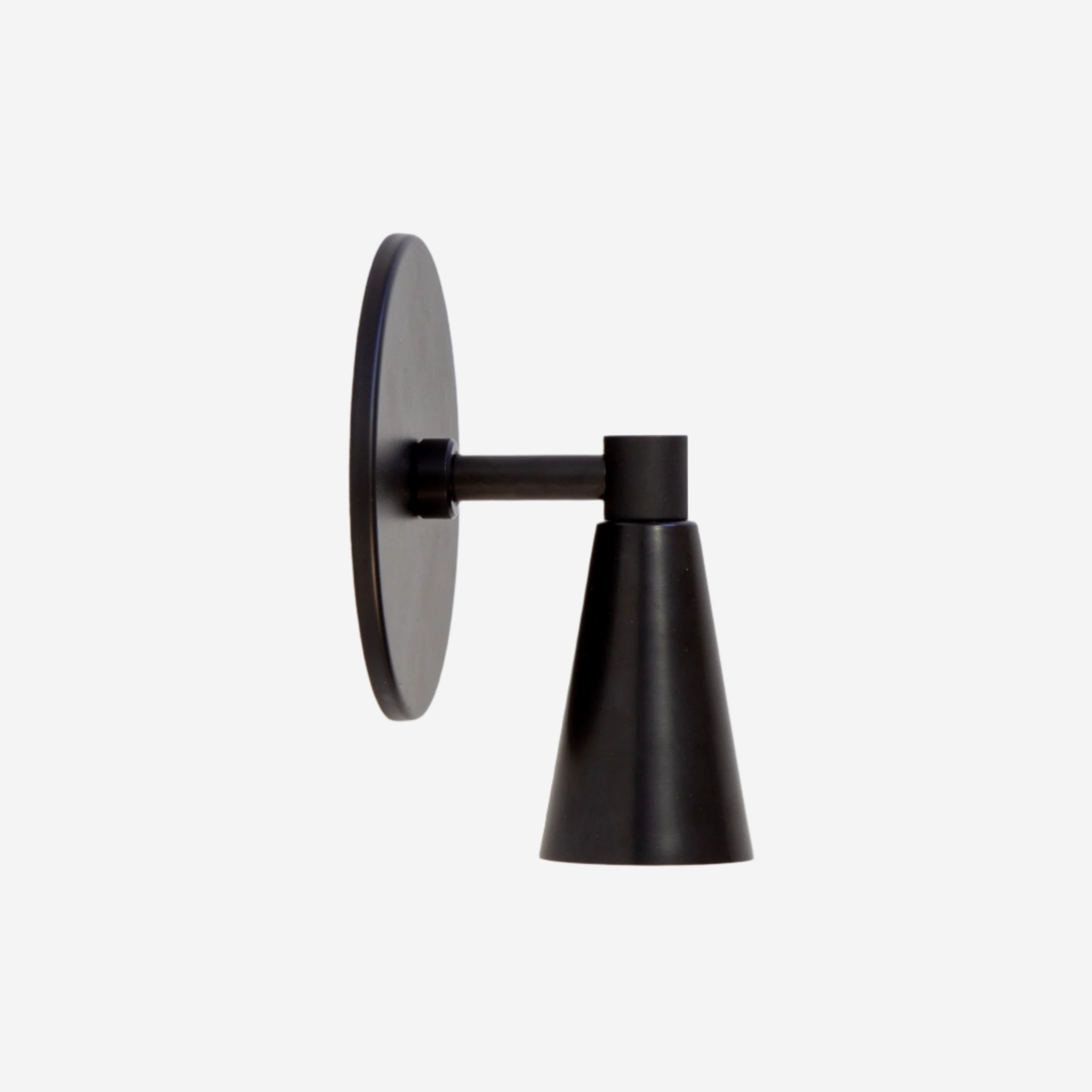 Cone 1 Sconce - Black