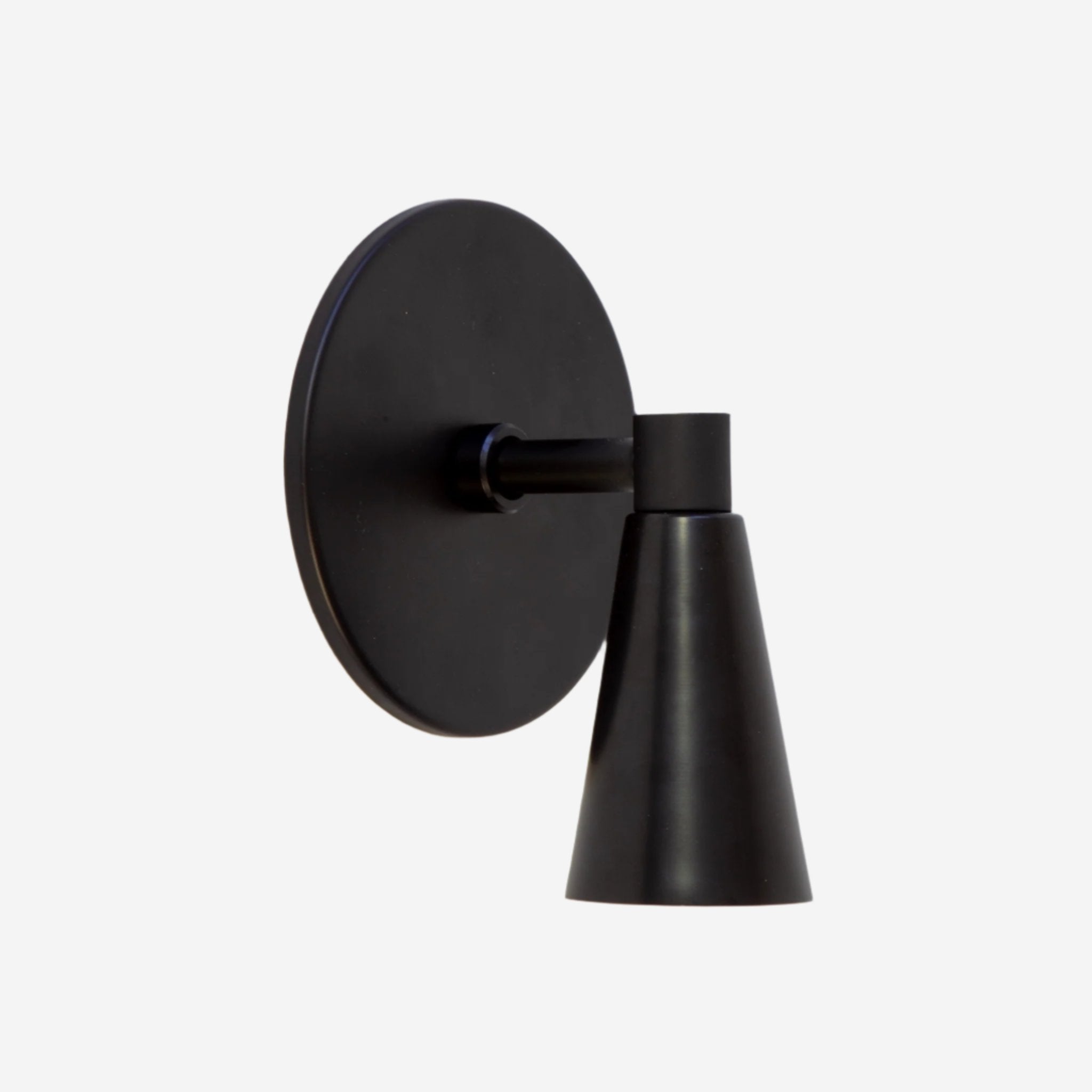 Cone 1 Sconce - Black