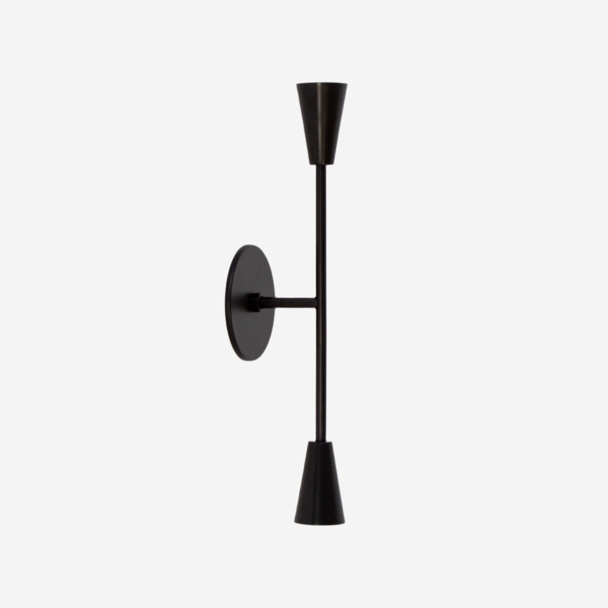 Cone 2 Sconce - Large, Black