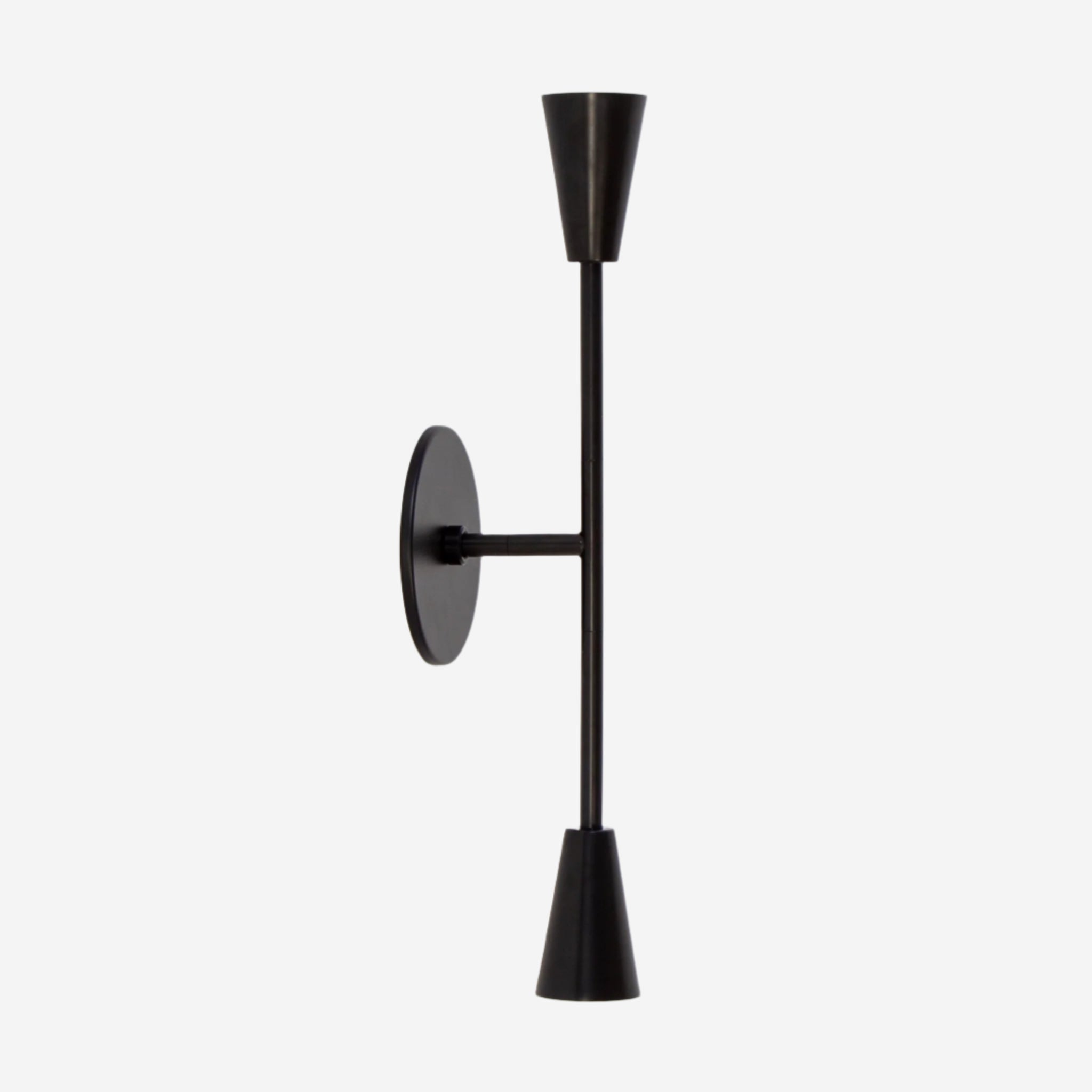 Cone 2 Sconce - Large, Black