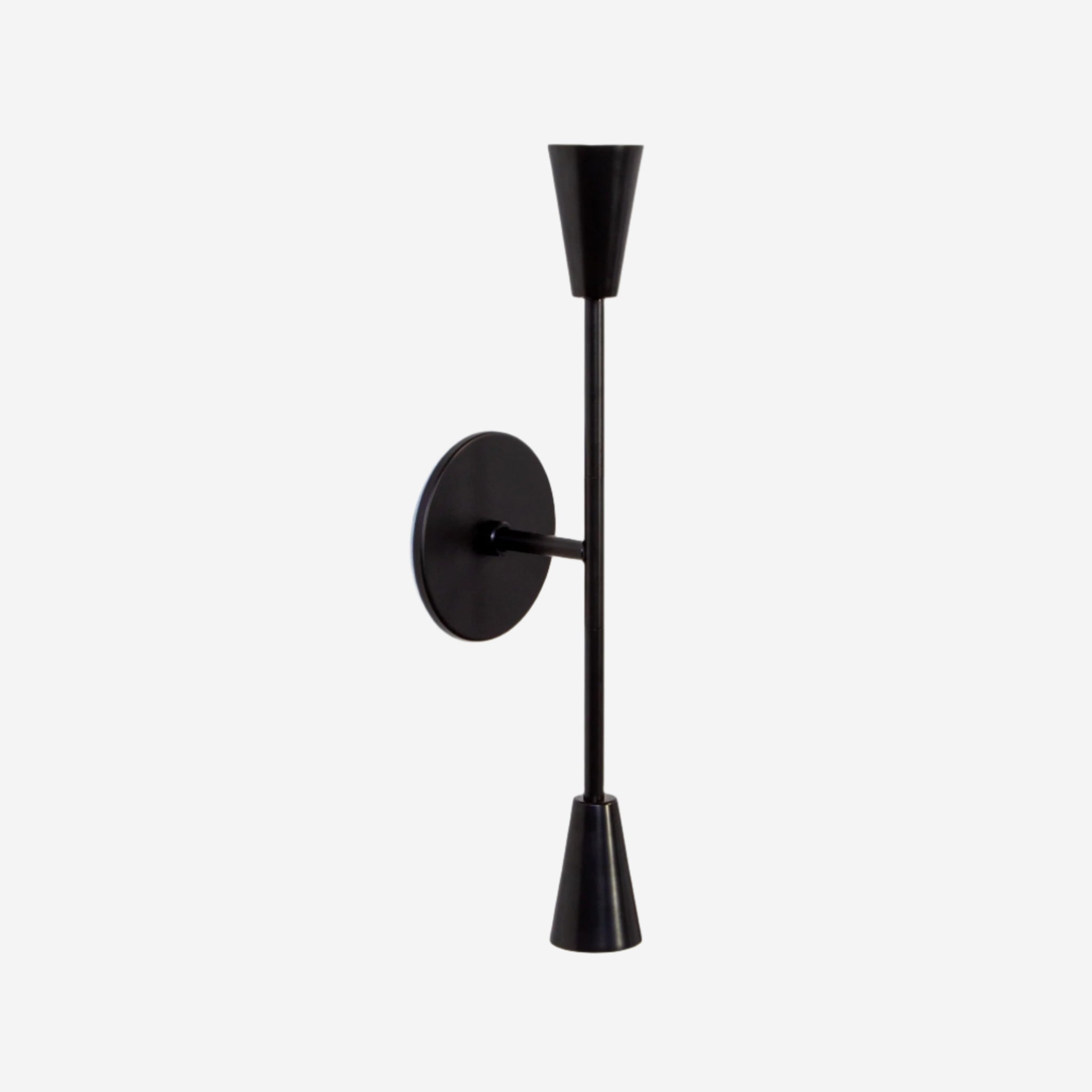 Cone 2 Sconce - Large, Black