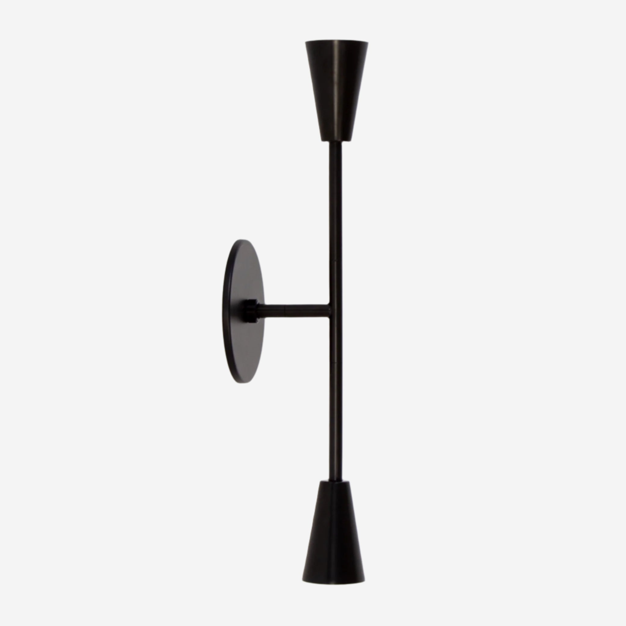 Cone 2 Sconce - Large, Black