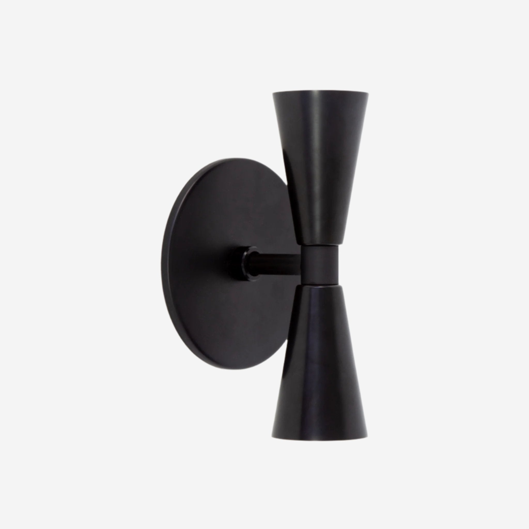 Cone 2 Sconce - Small, Black