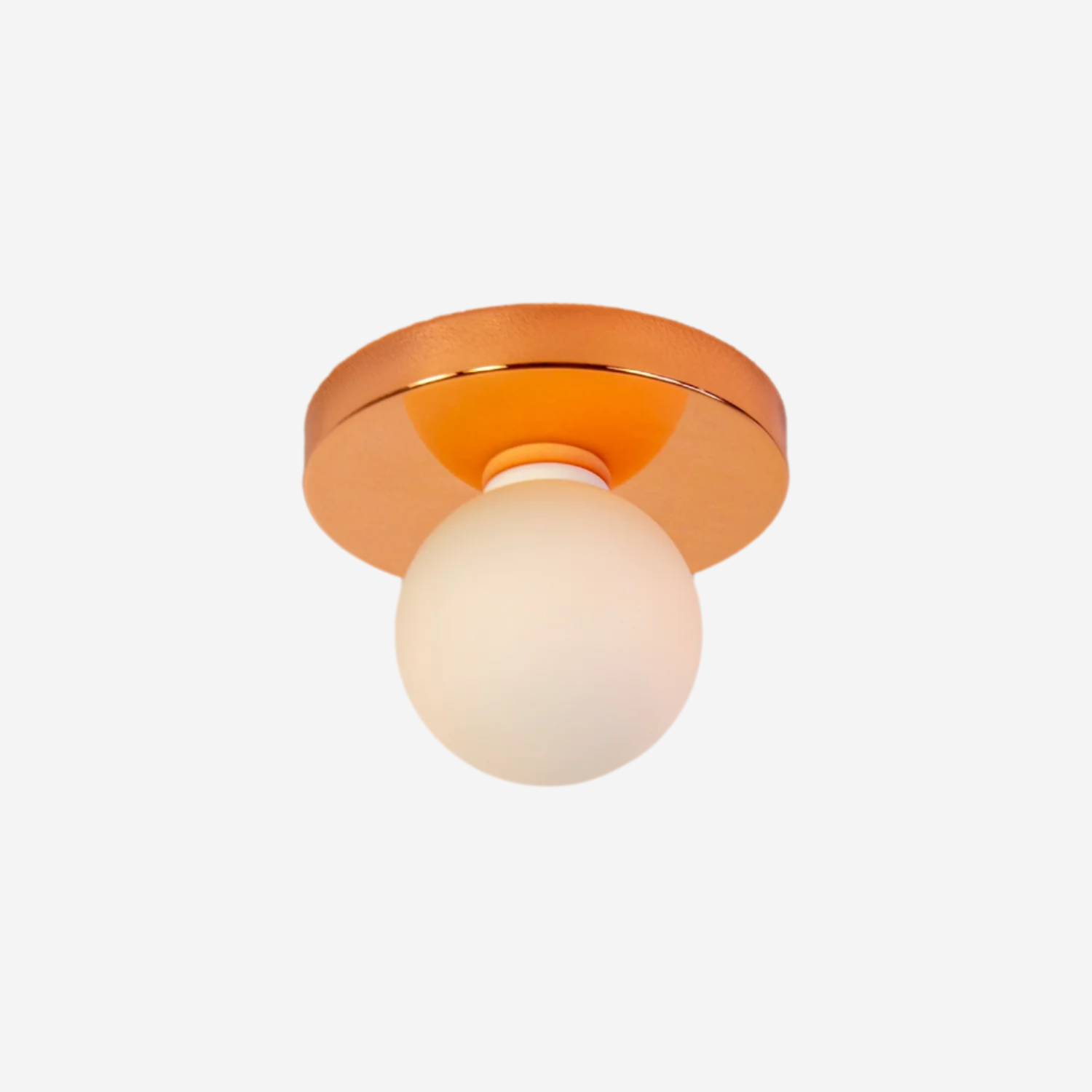 Globe Flush Mount - Copper