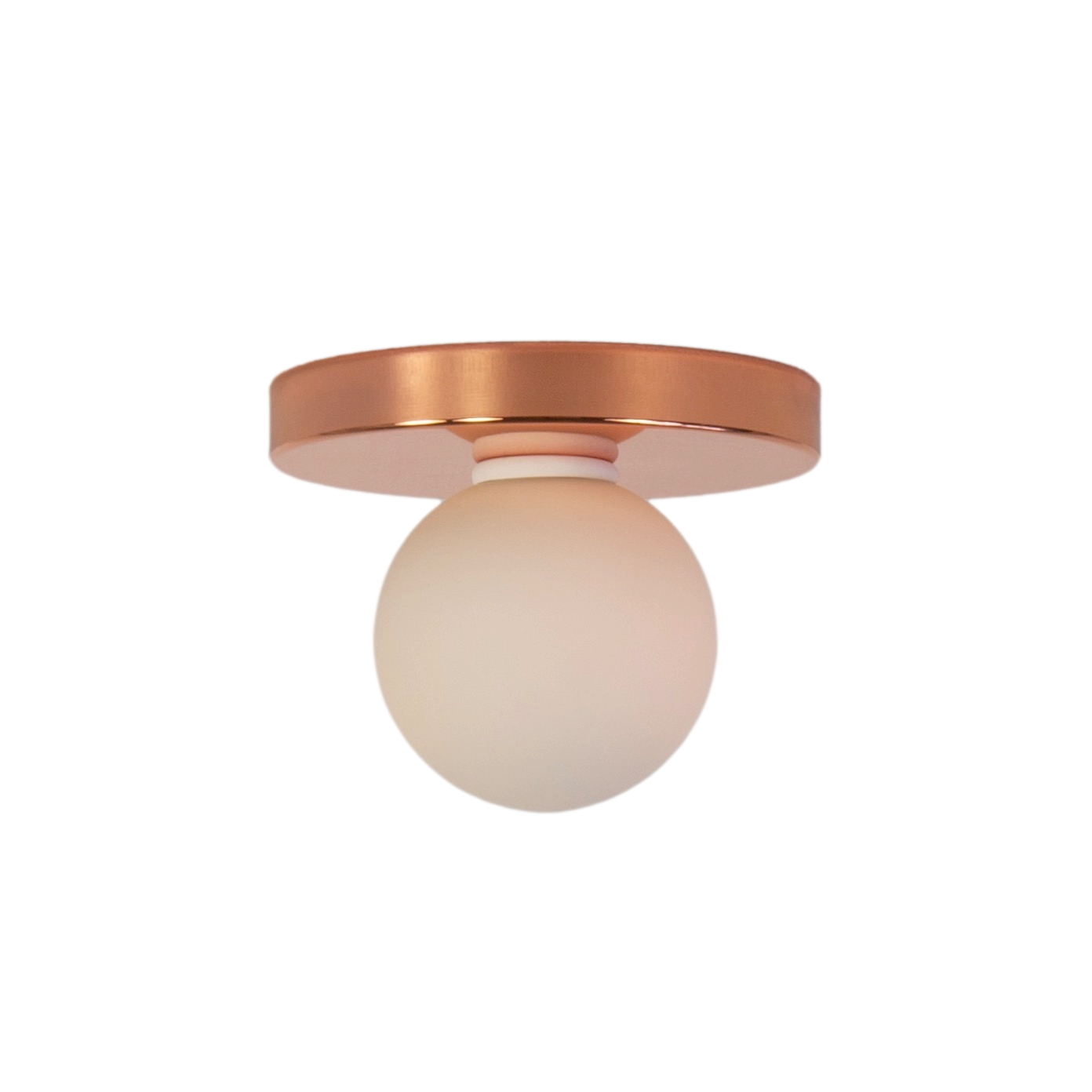 Globe Flush Mount - Copper