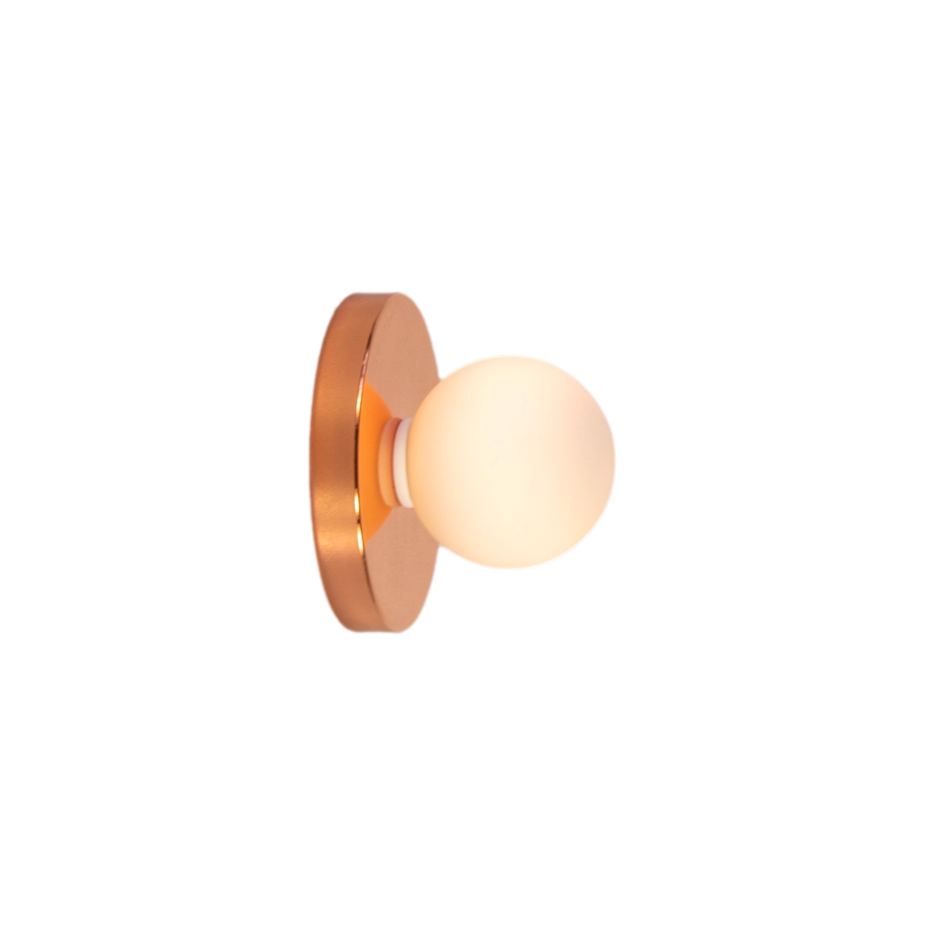 Globe Sconce - Copper