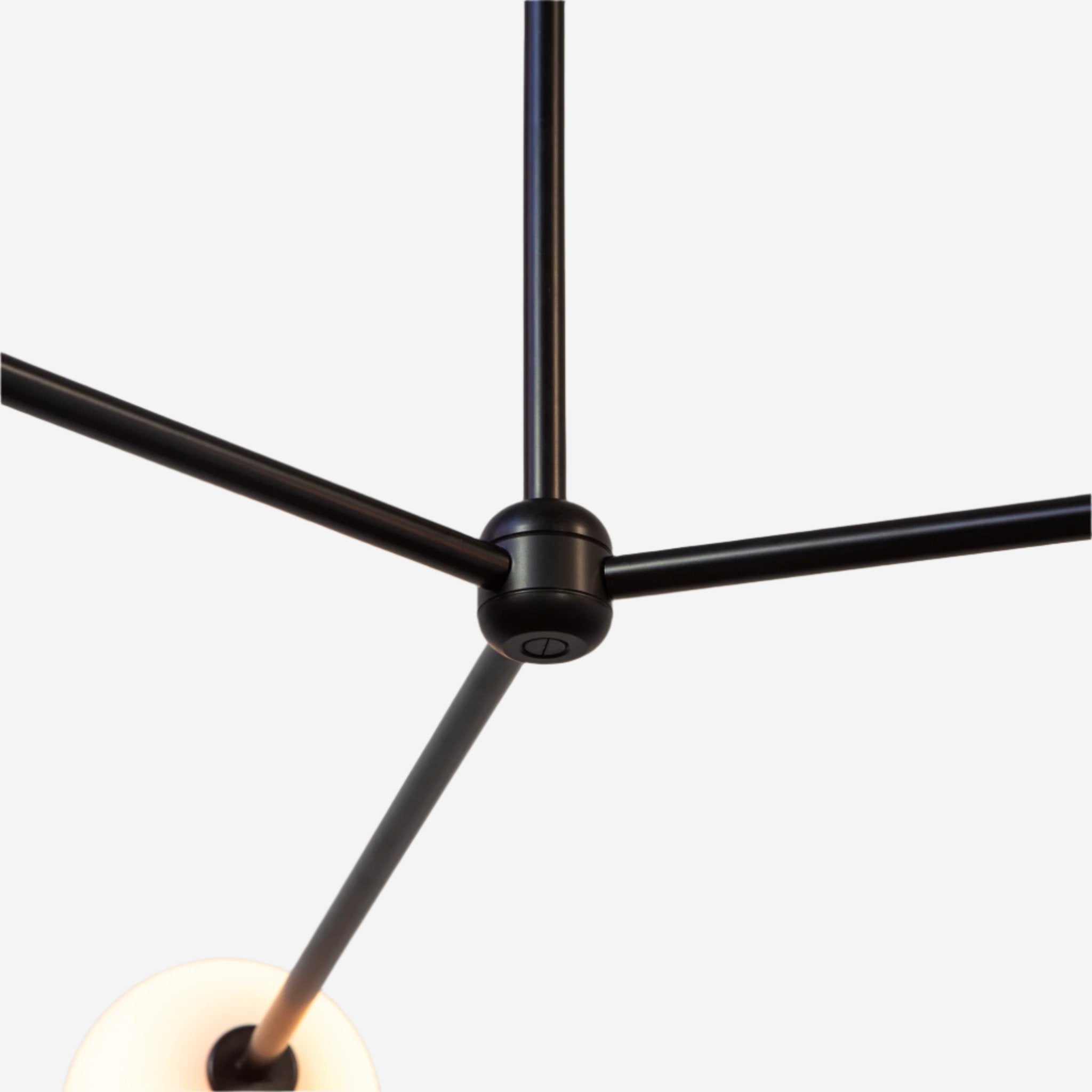 Globe Chandelier 3 - Black