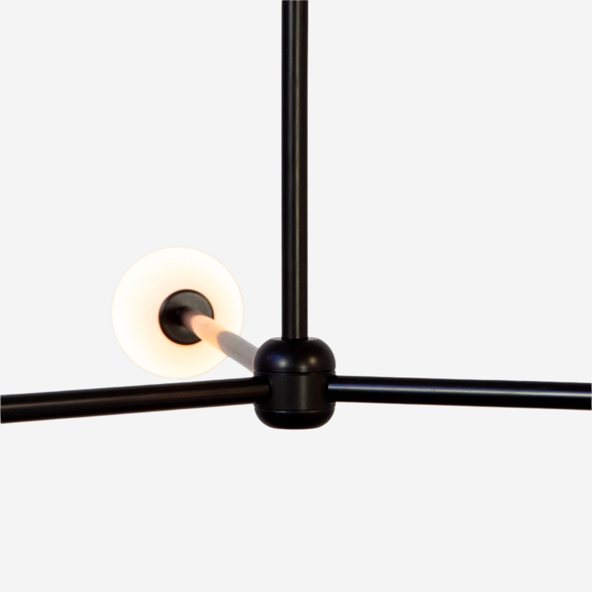 Globe Chandelier 3 - Black