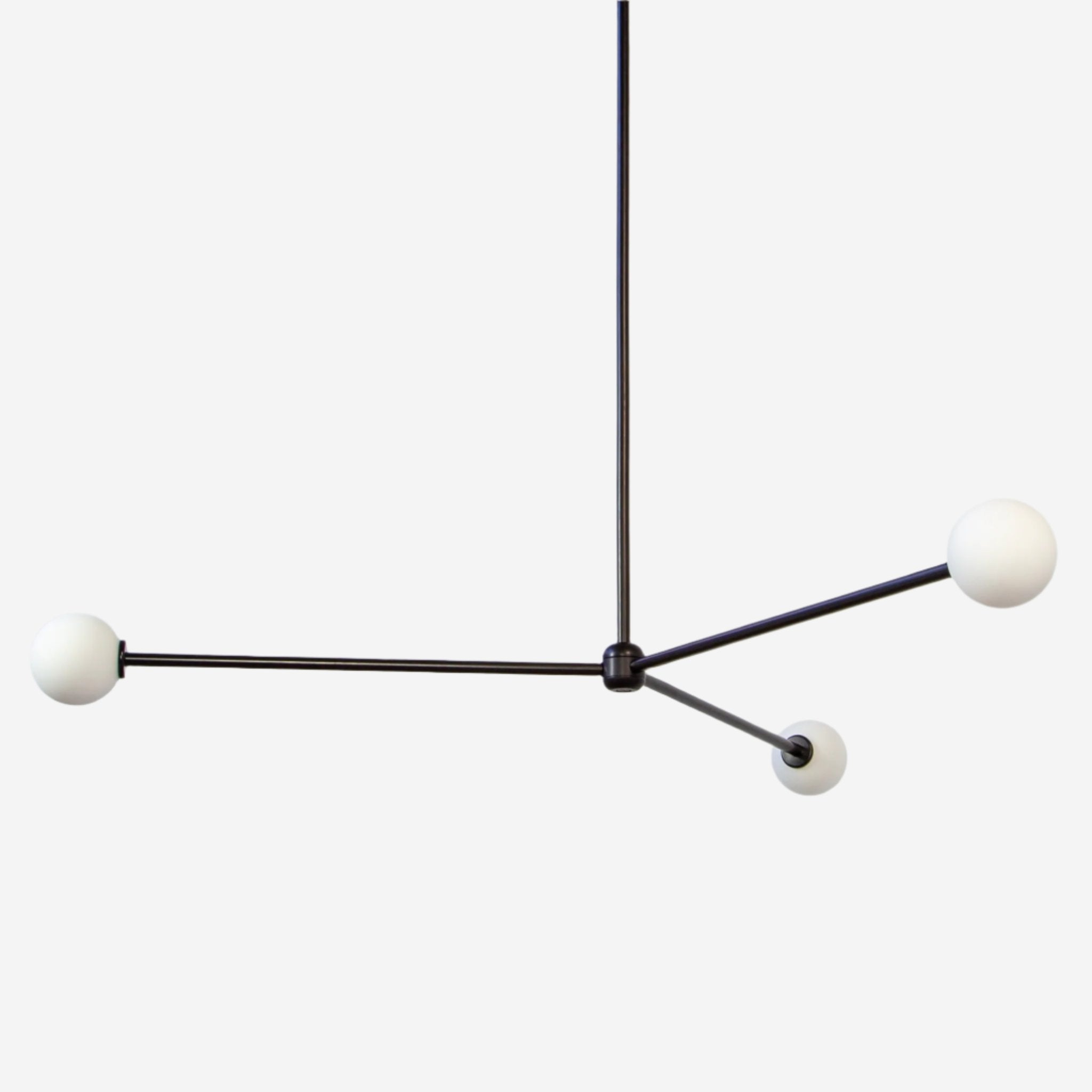 Globe Chandelier 3 - Black