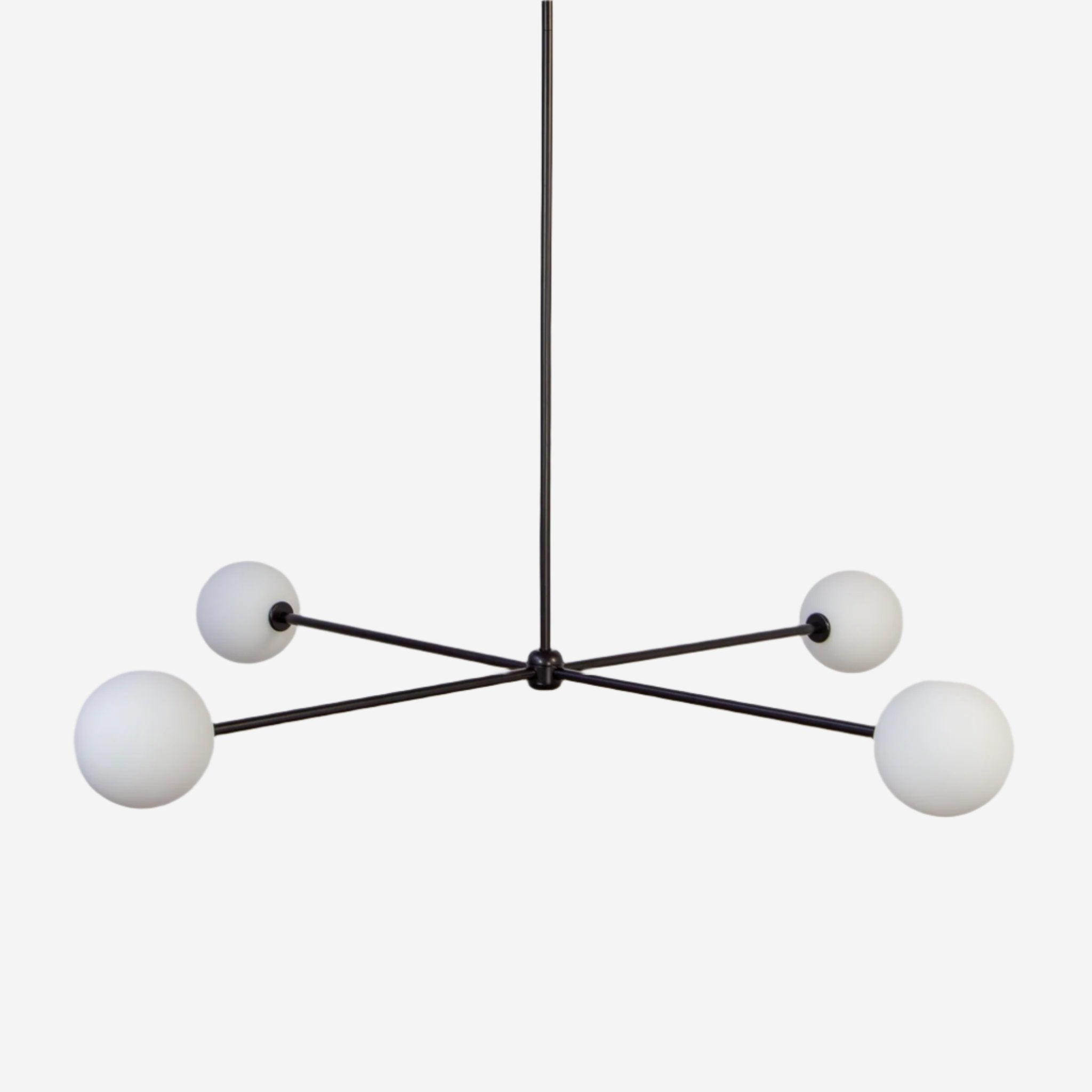 Globe Chandelier 4 - Black