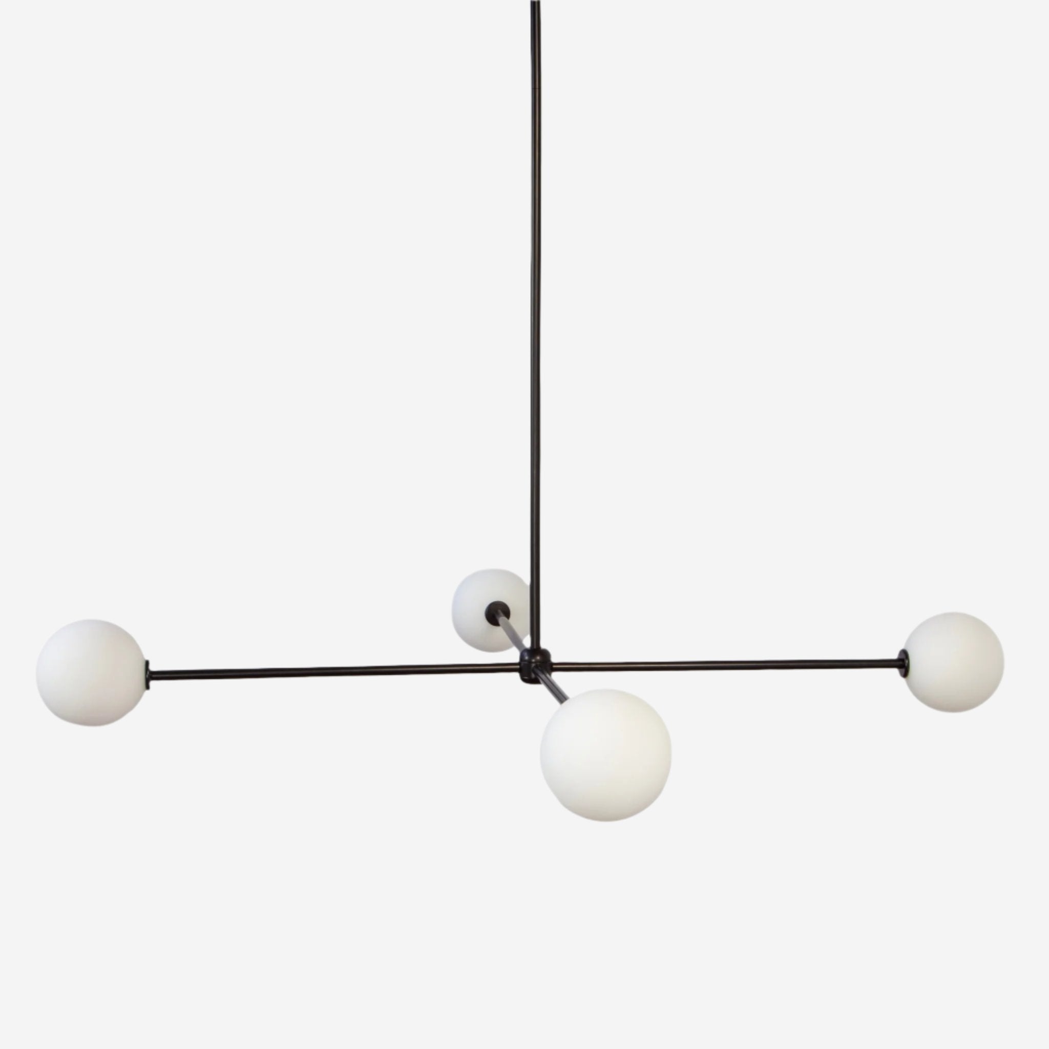 Globe Chandelier 4 - Black