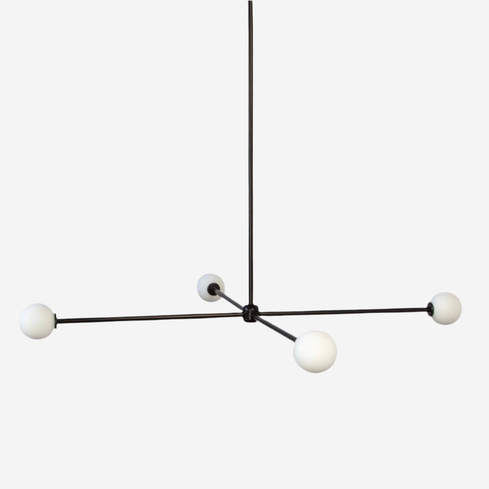 Globe Chandelier 4 - Black