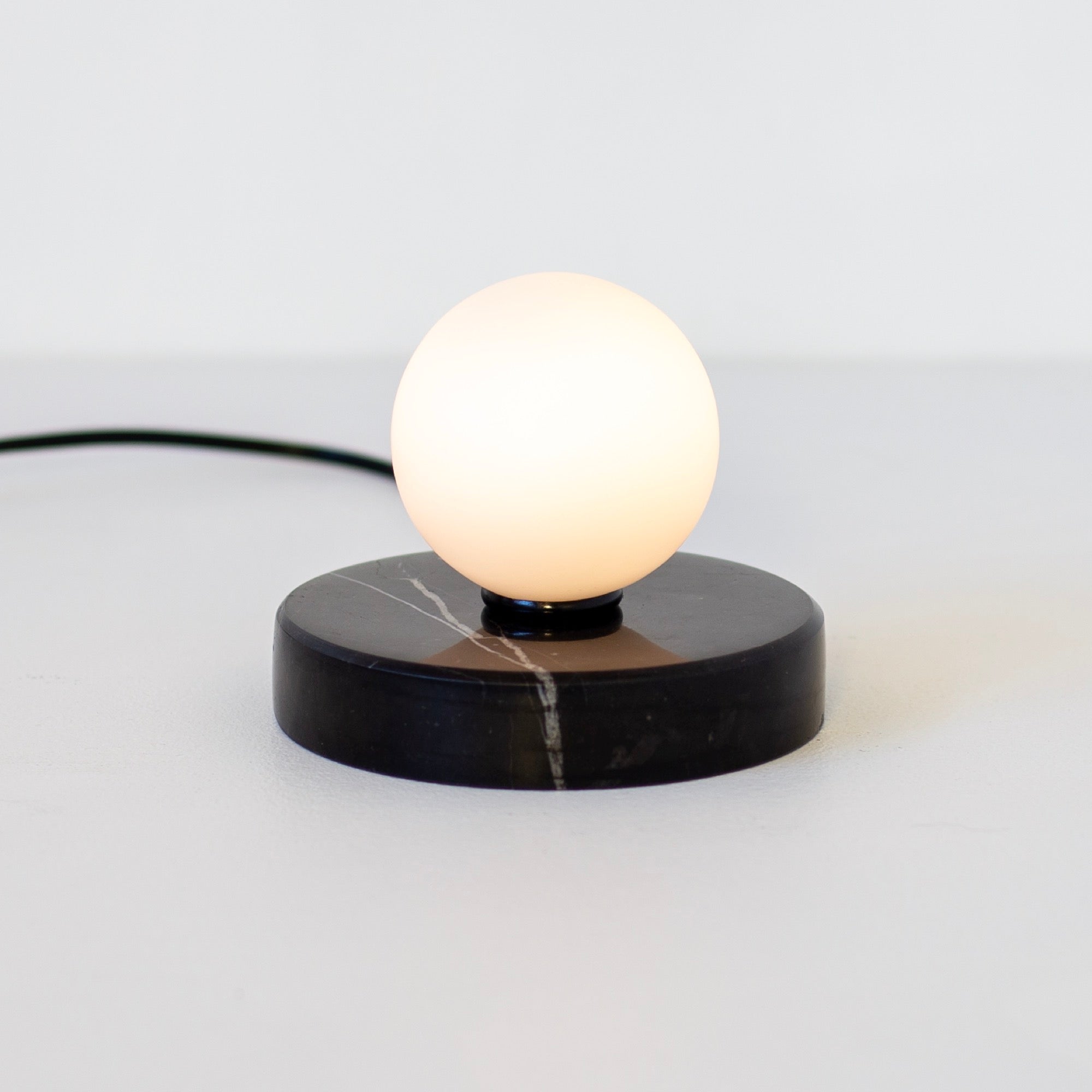 Globe Table Lamp - Small, Black