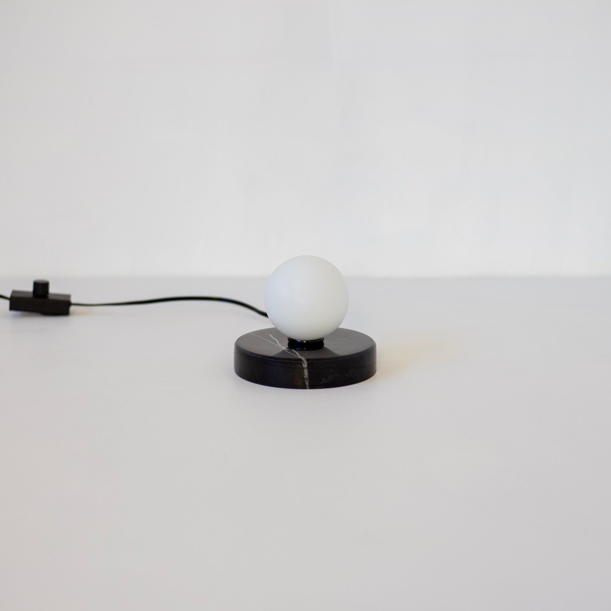 Globe Table Lamp - Small, Black