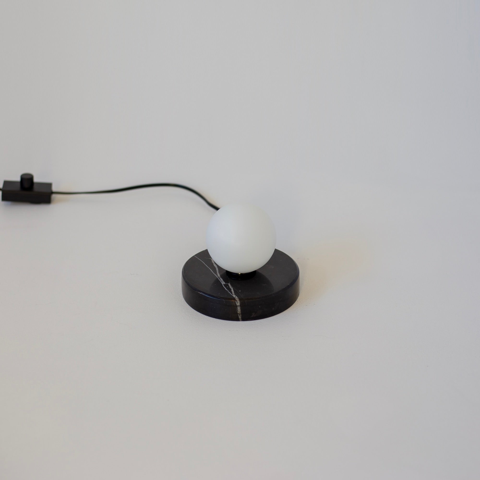 Globe Table Lamp - Small, Black