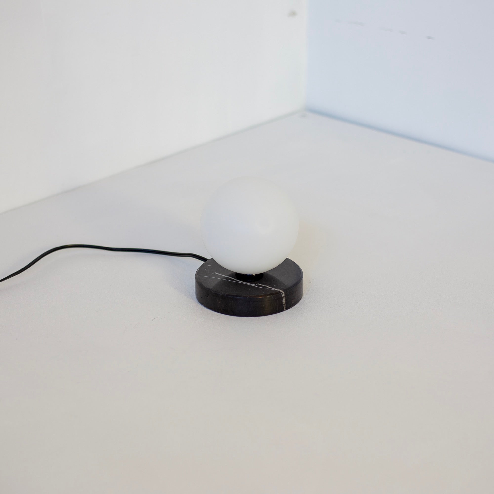 Globe Table Lamp - Small, Black