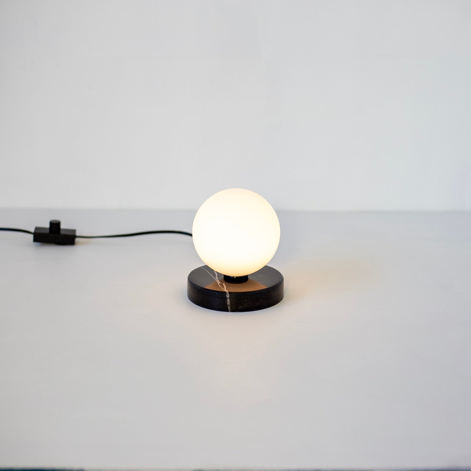 Globe Table Lamp - Small, Black