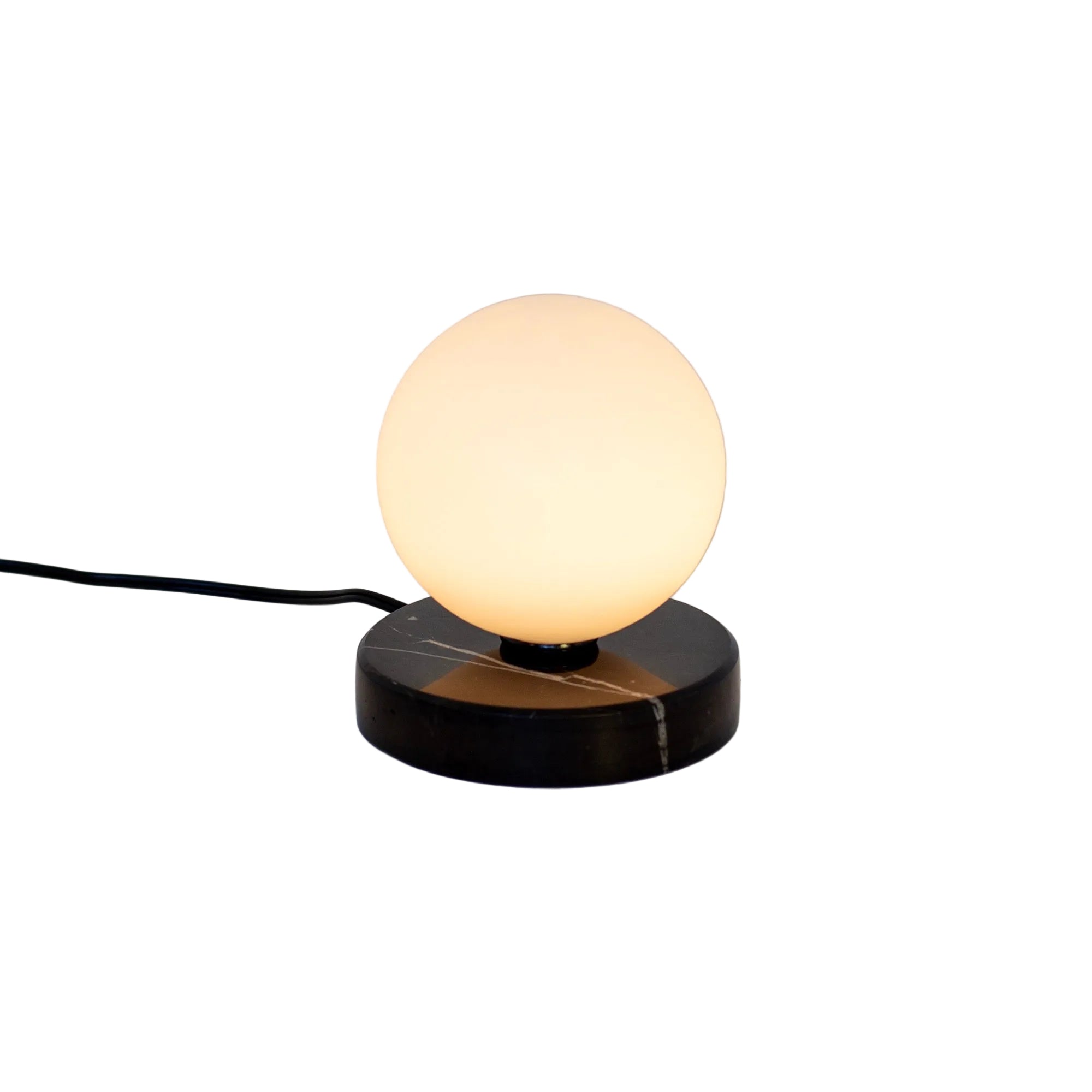 Globe Table Lamp - Small, Black