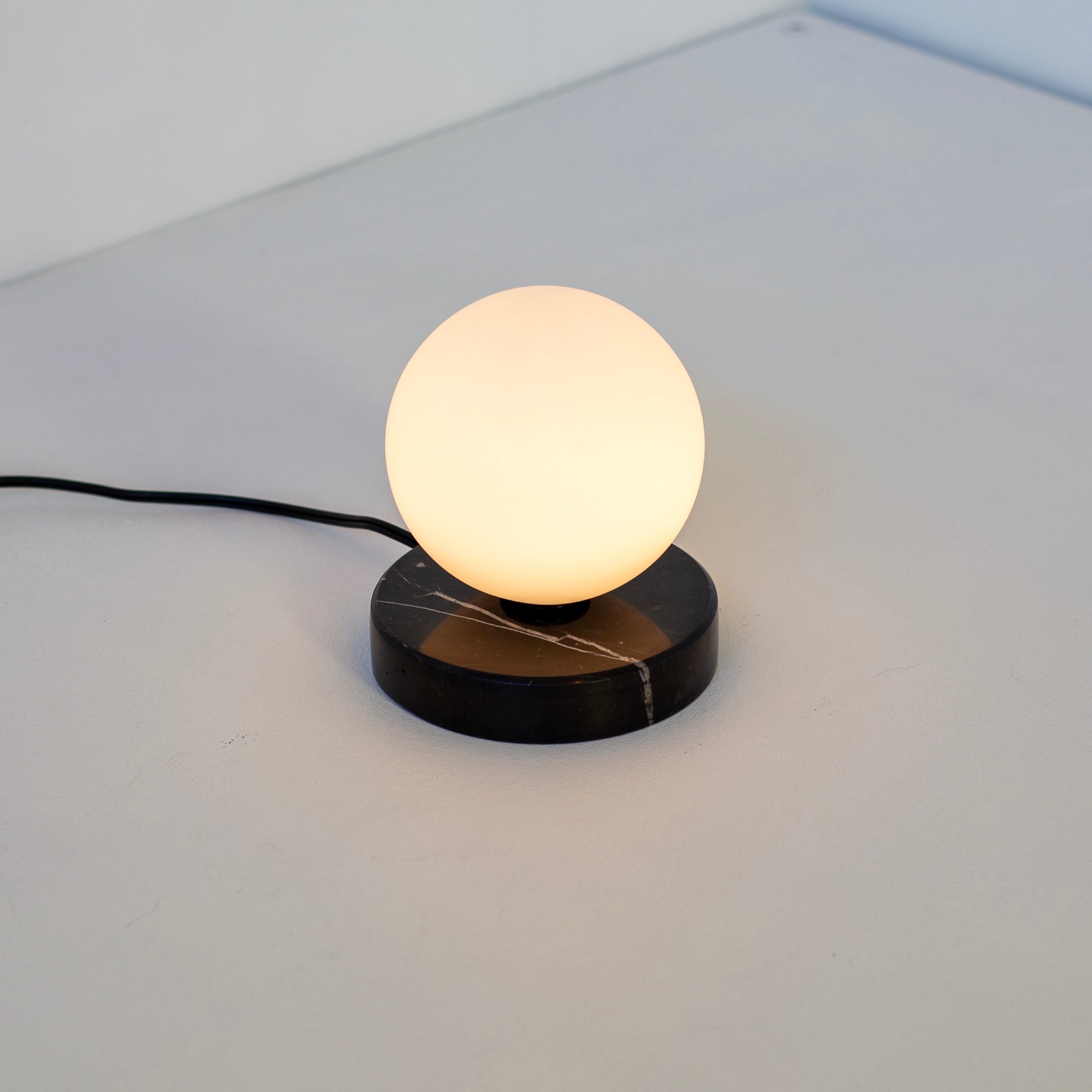 Globe Table Lamp - Small, Black
