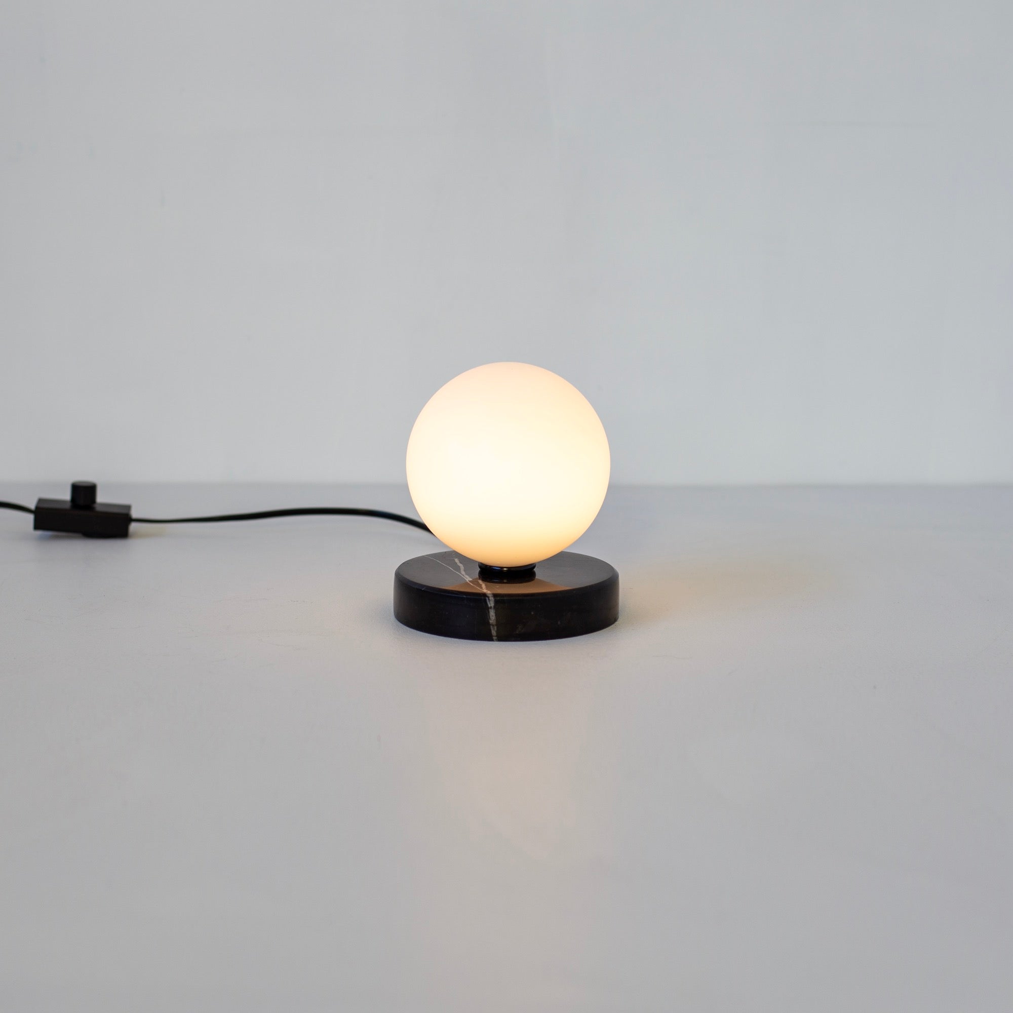 Globe Table Lamp - Small, Black