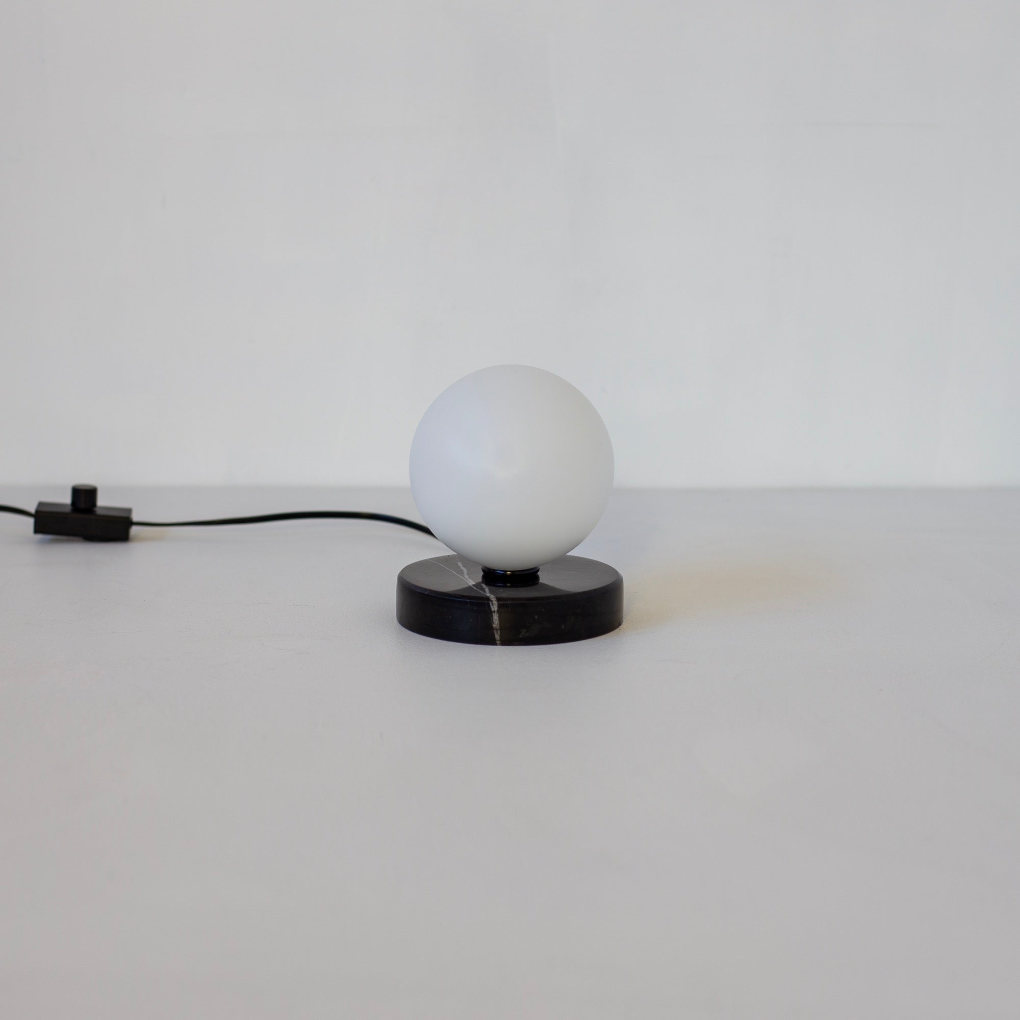 Globe Table Lamp - Small, Black