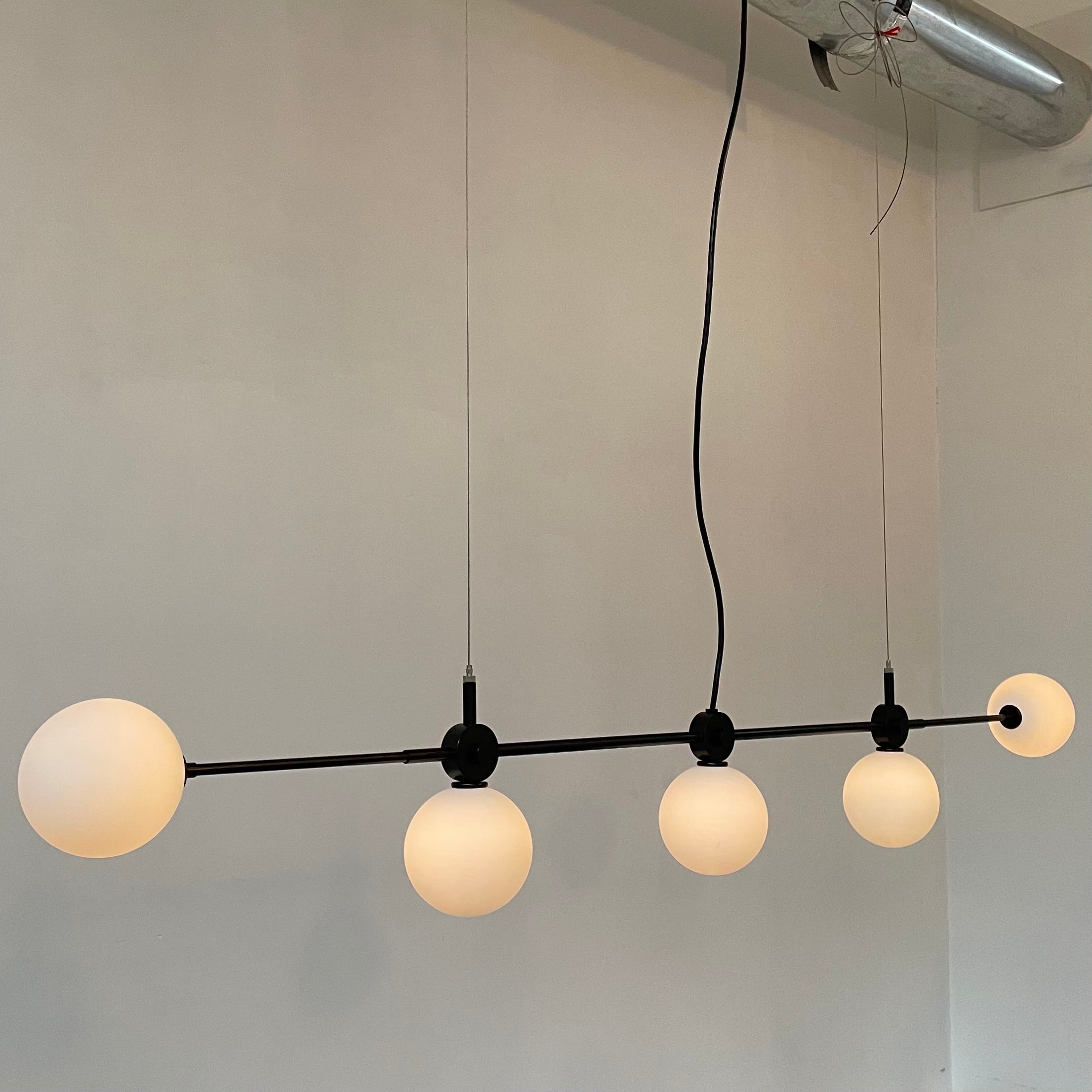 Globe Linear Pendant Light 5 - Prototype