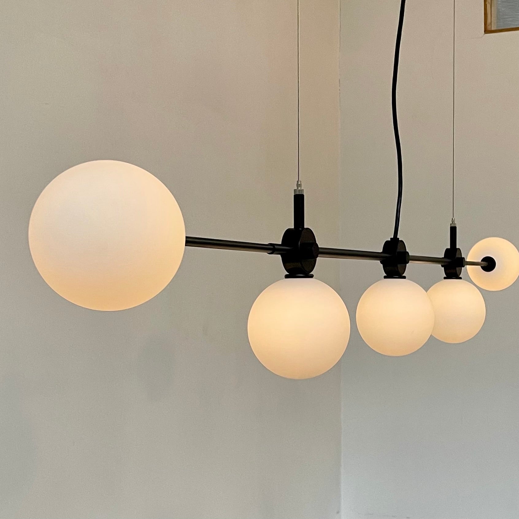 Globe Linear Pendant Light 5 - Prototype
