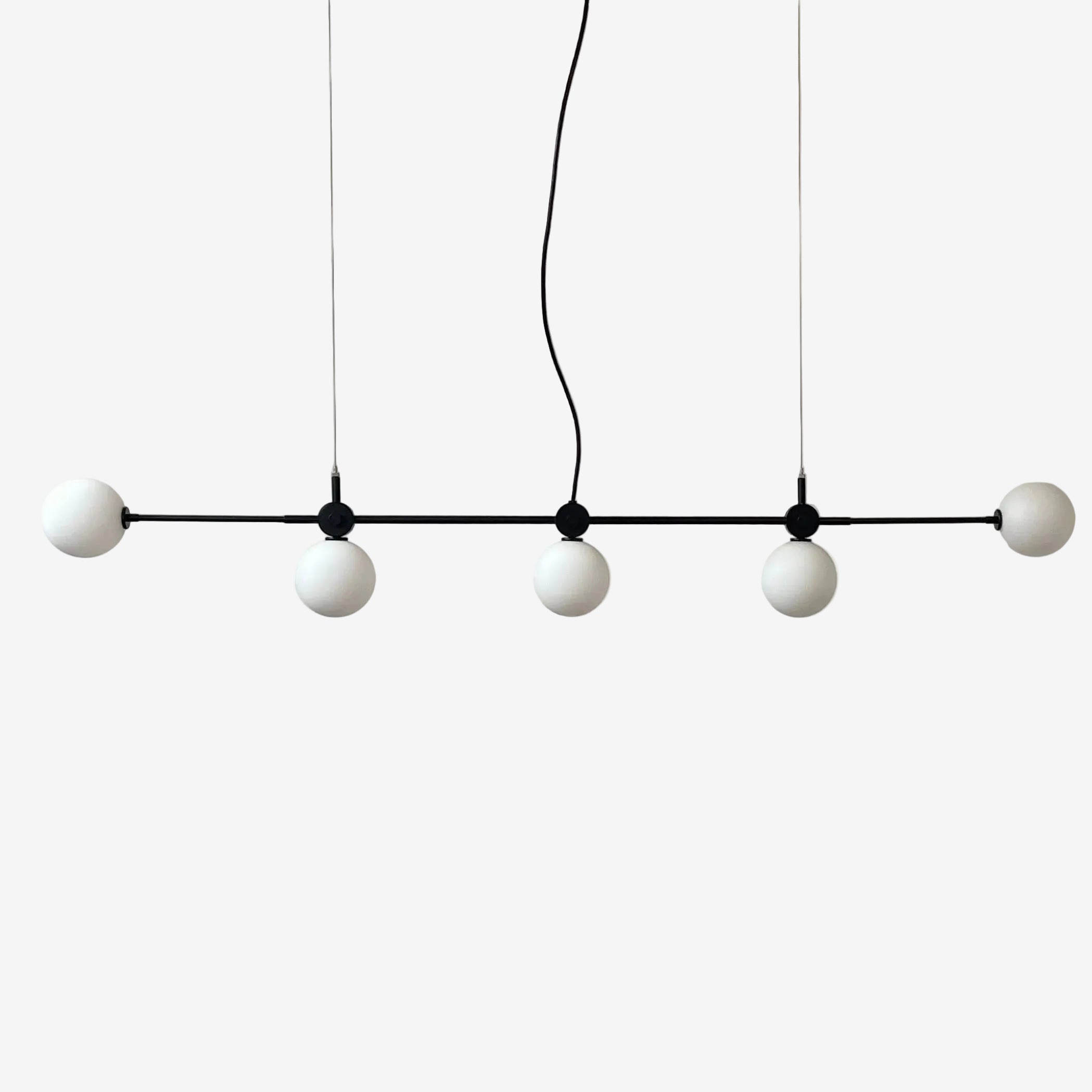 Globe Linear Pendant Light 5 - Prototype