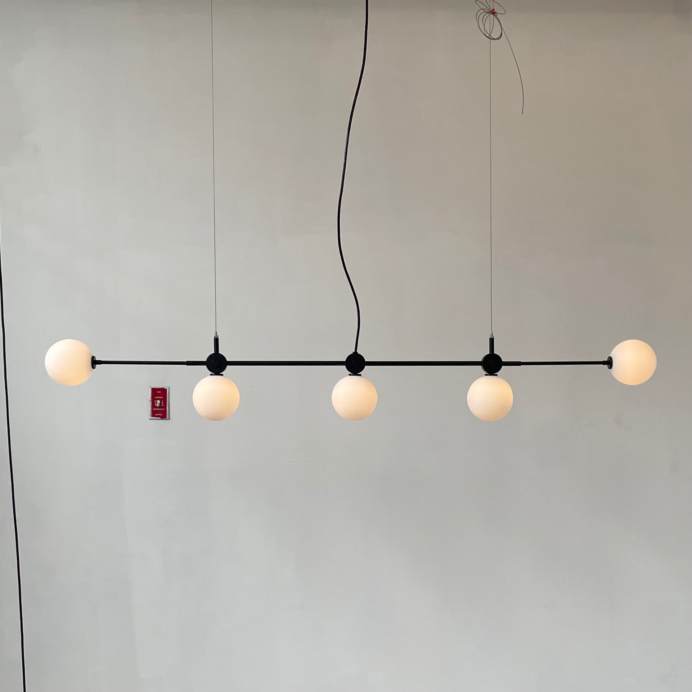 Globe Linear Pendant Light 5 - Prototype