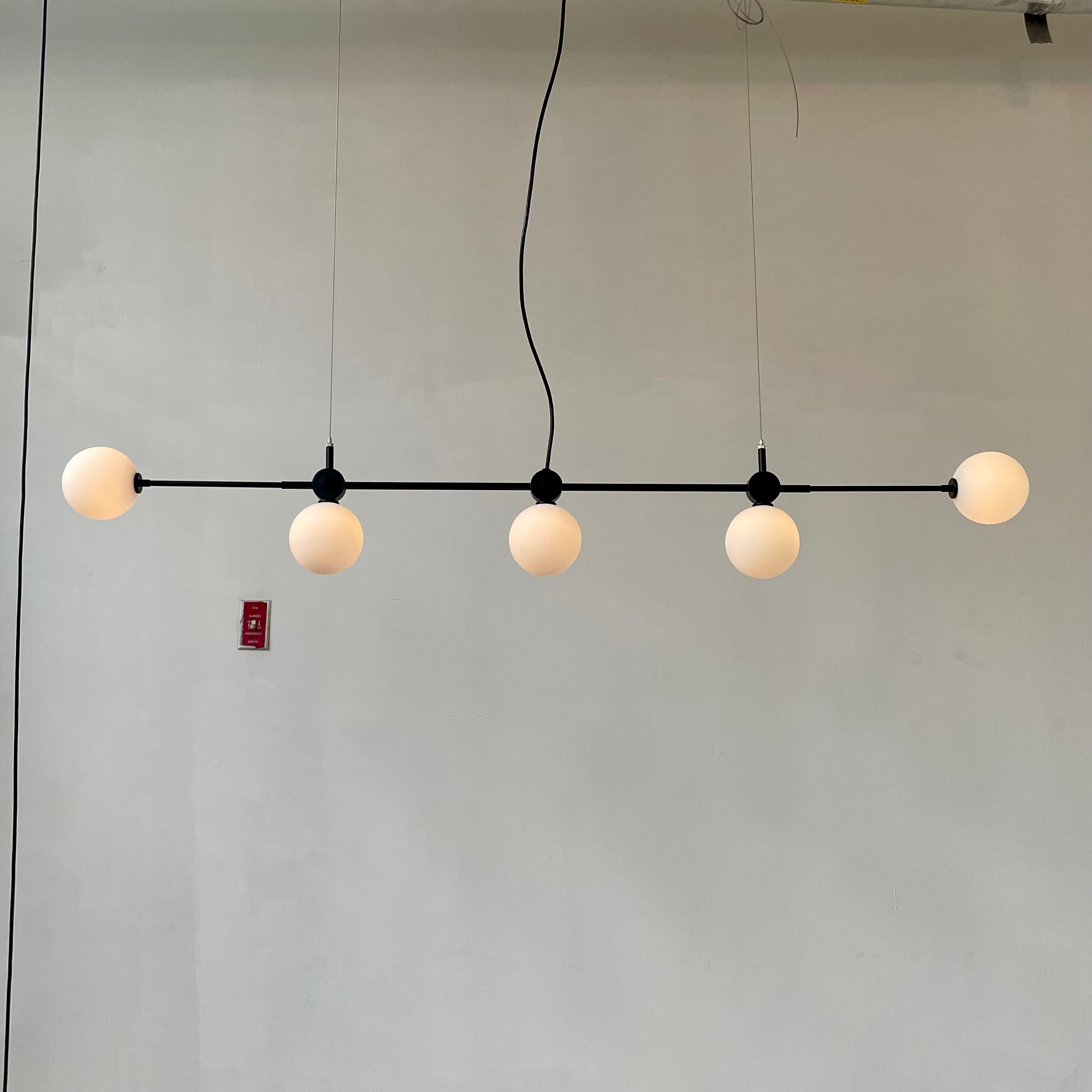 Globe Linear Pendant Light 5 - Prototype