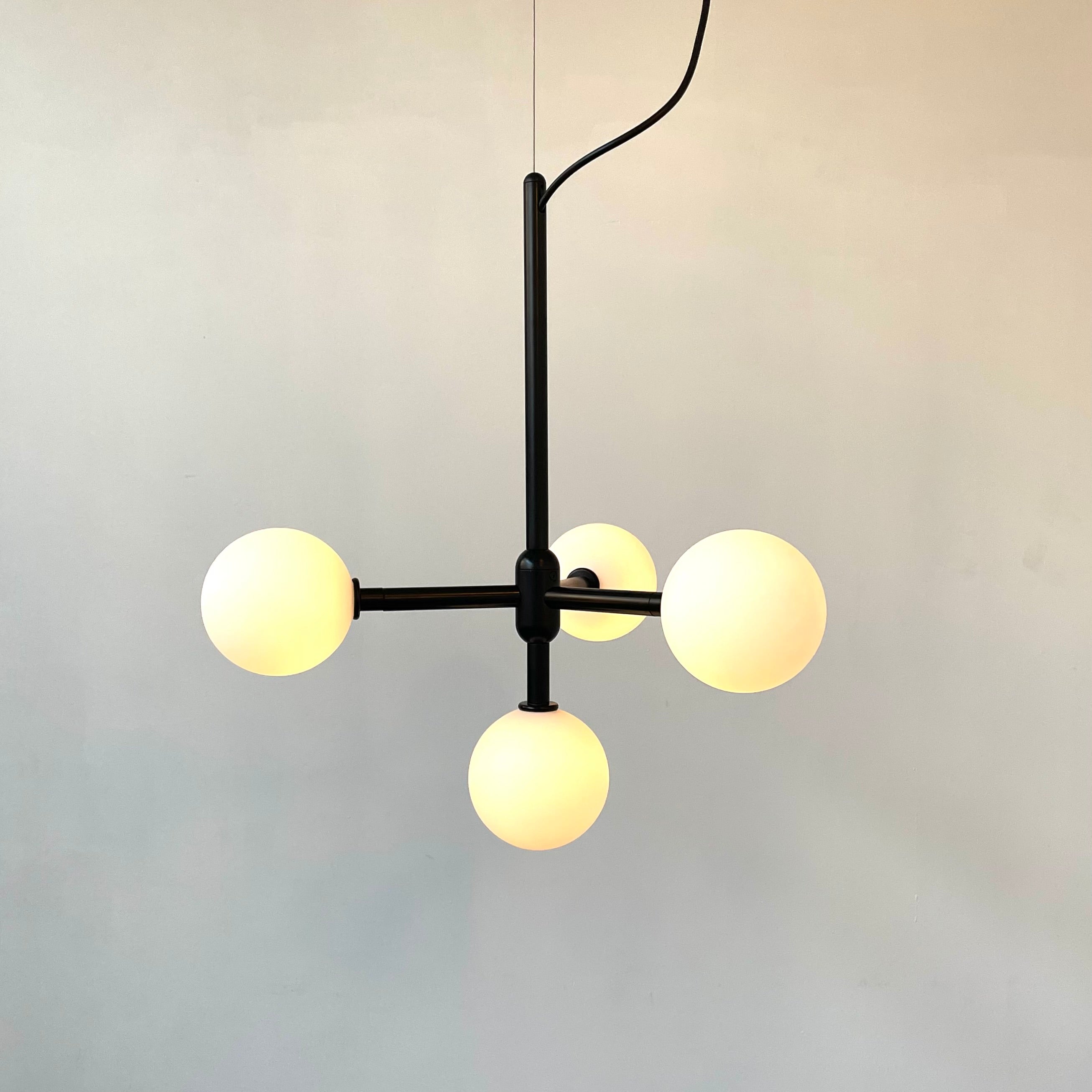 Drop Pendant Light 4 - Black, Prototype