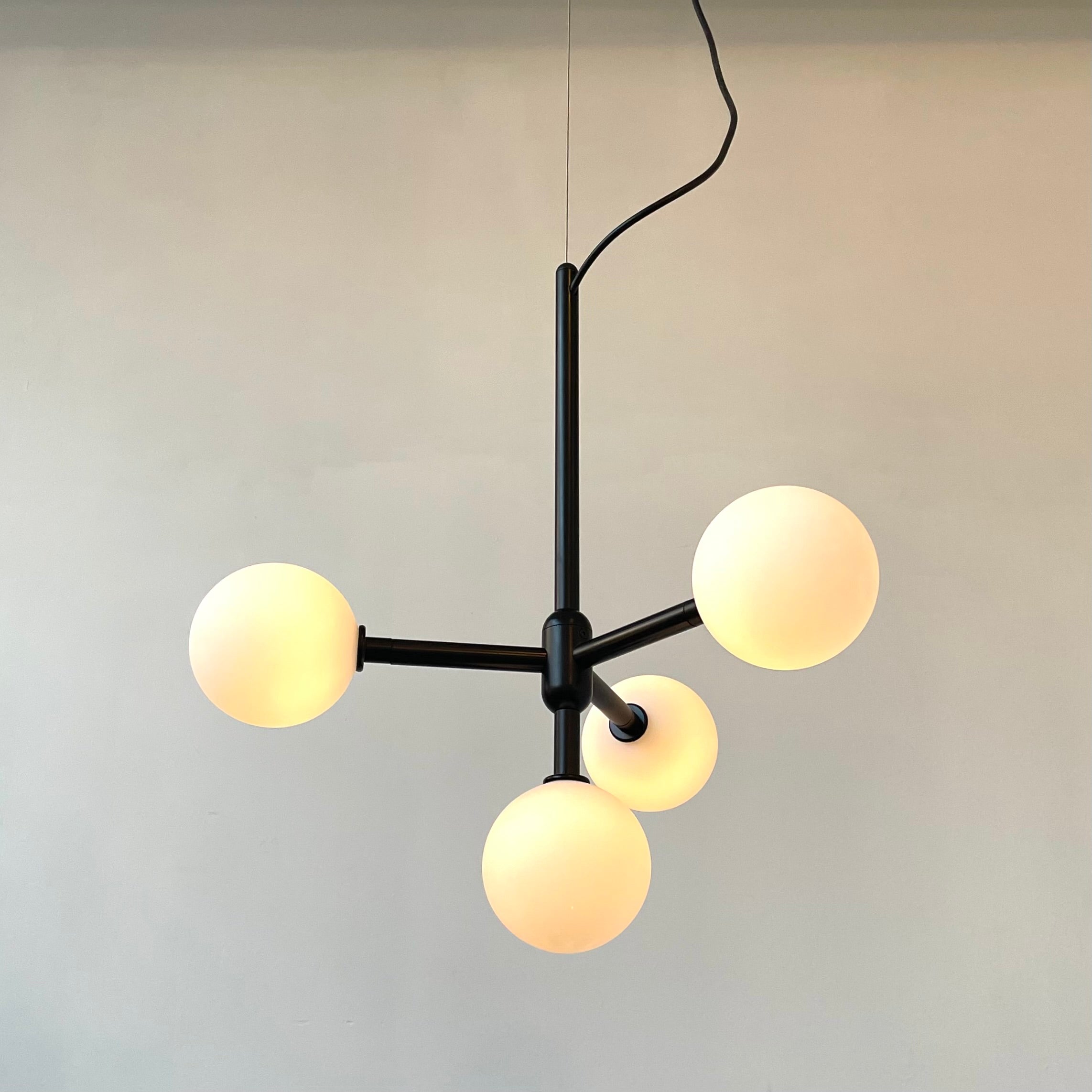 Drop Pendant Light 4 - Black, Prototype