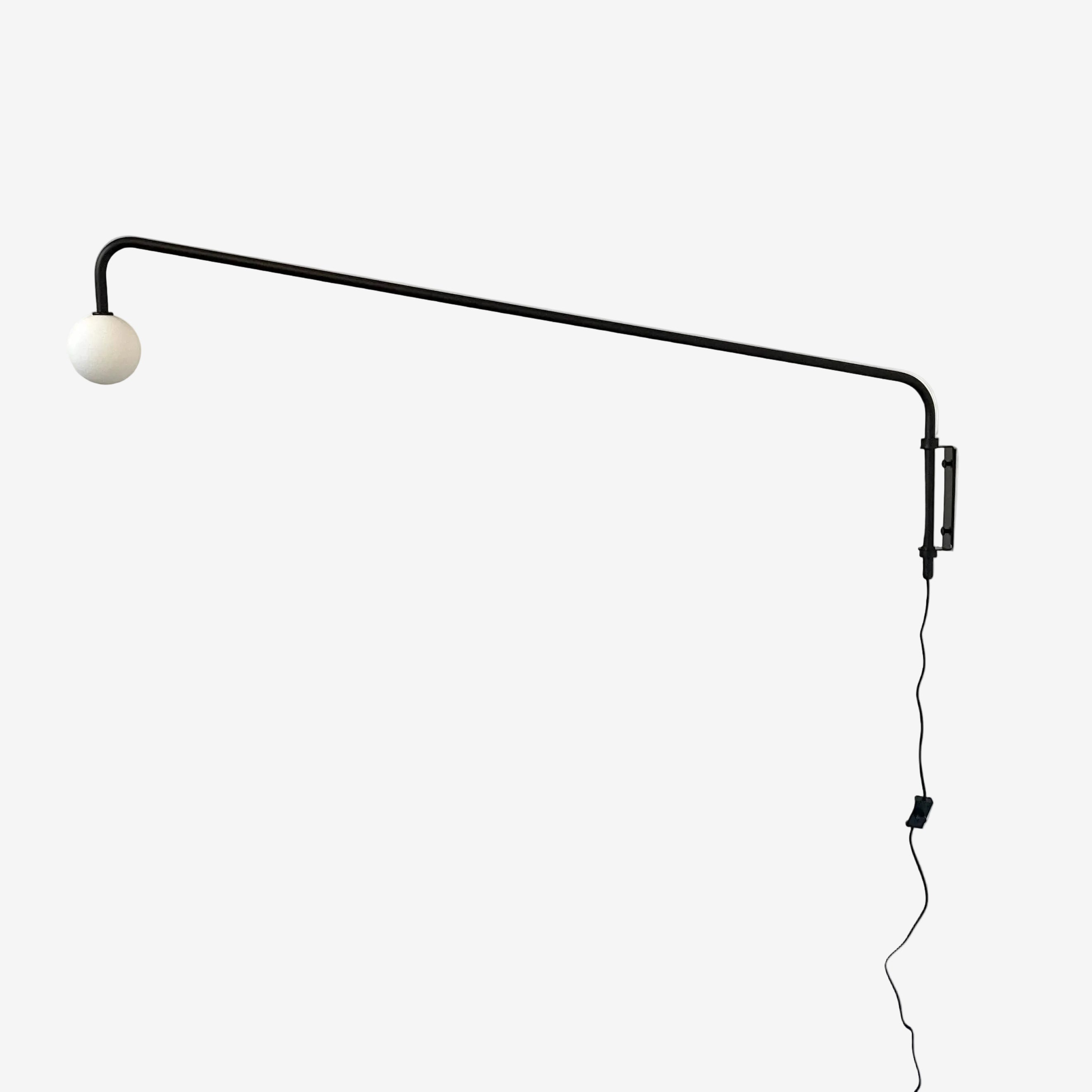 Globe Arm Sconce - Extra Long, Prototype
