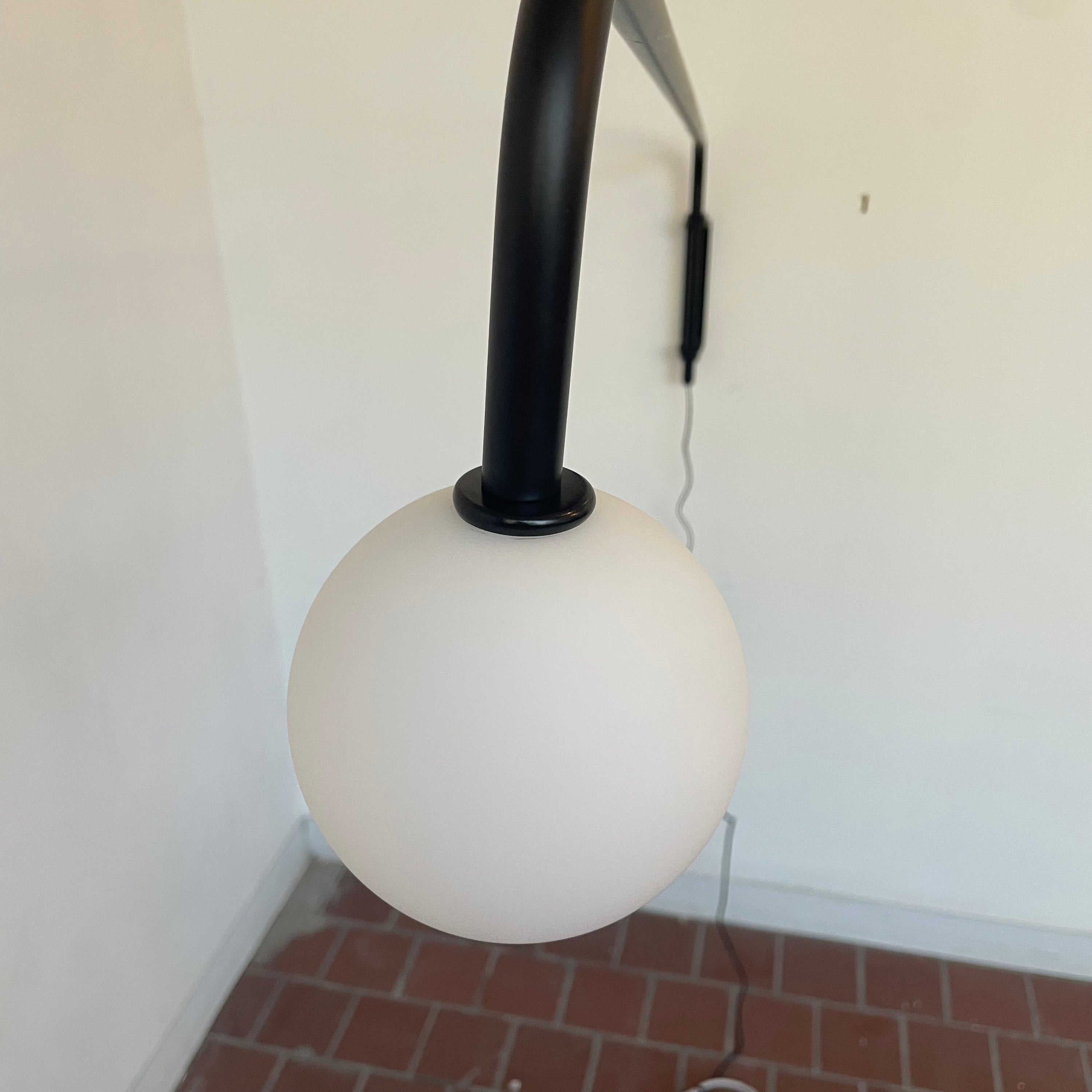 Globe Arm Sconce - Extra Long, Prototype