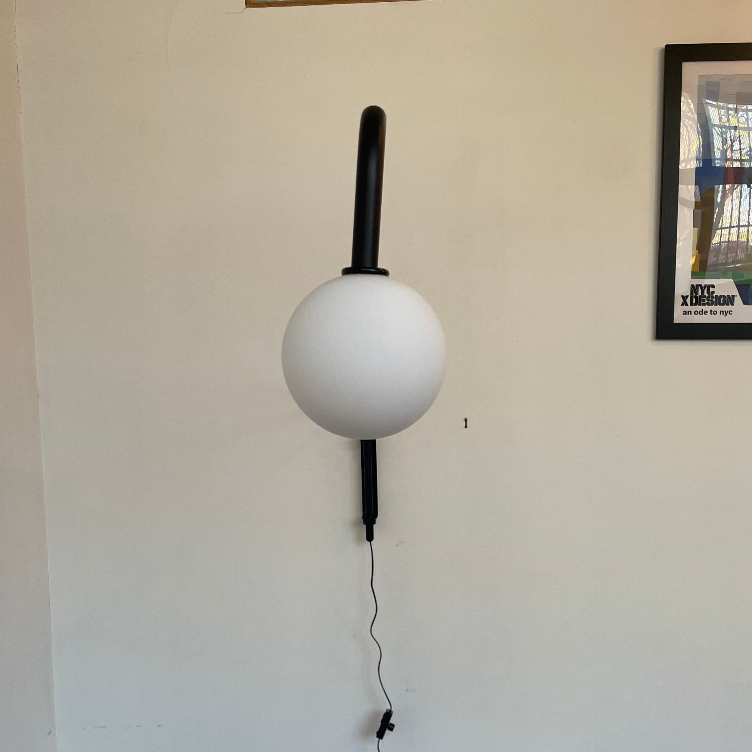 Globe Arm Sconce - Extra Long, Prototype