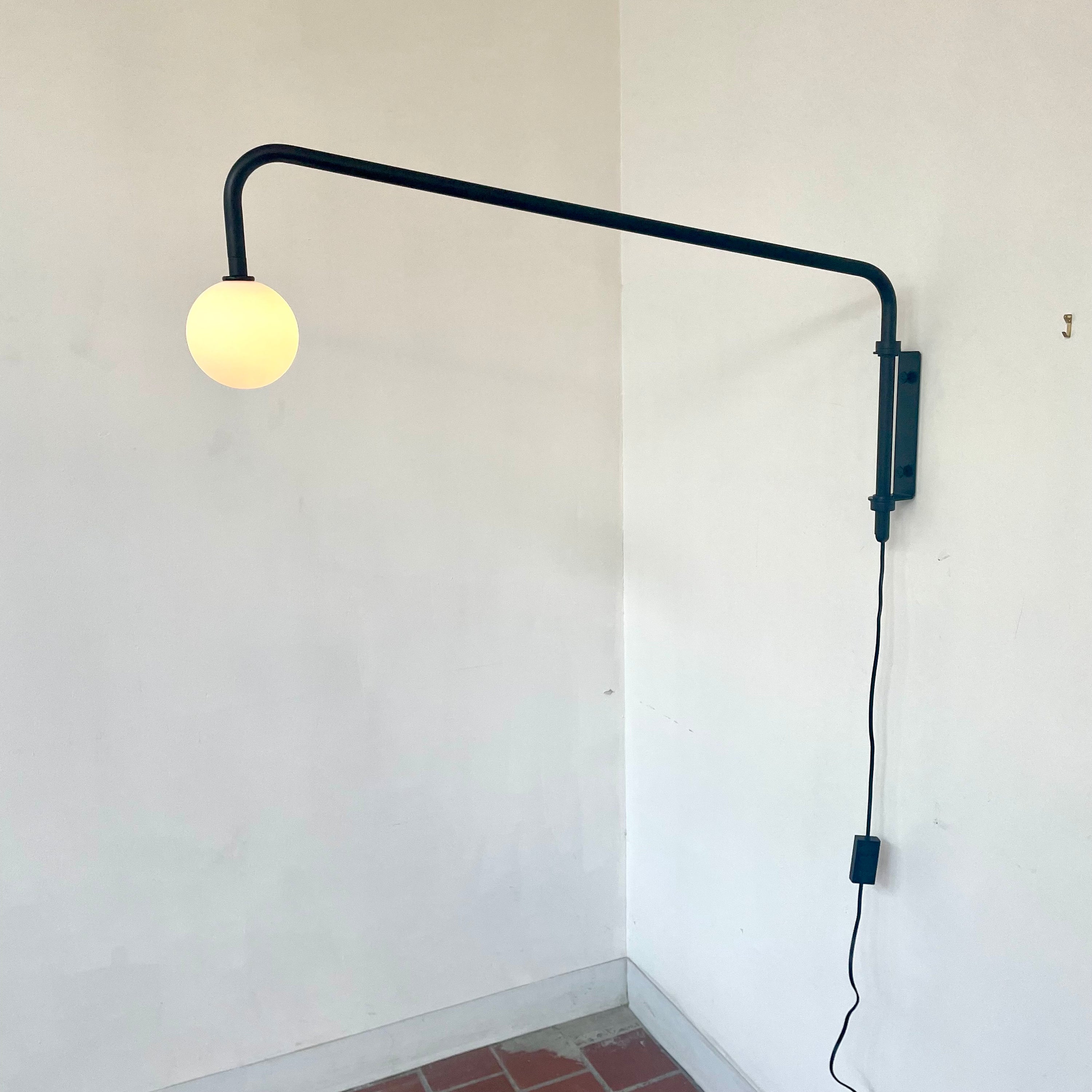 Globe Arm Sconce - Long, Prototype