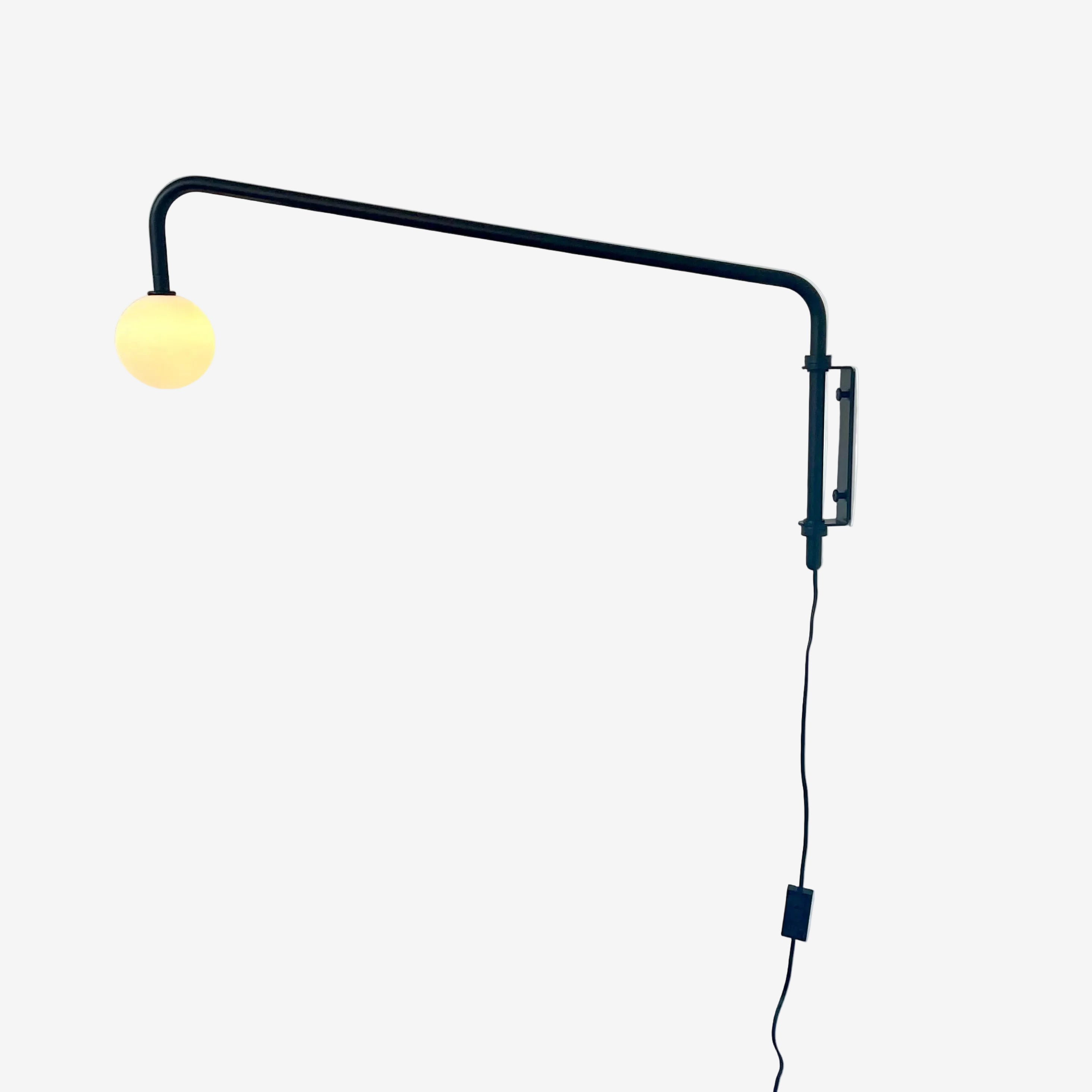 Globe Arm Sconce - Long, Prototype
