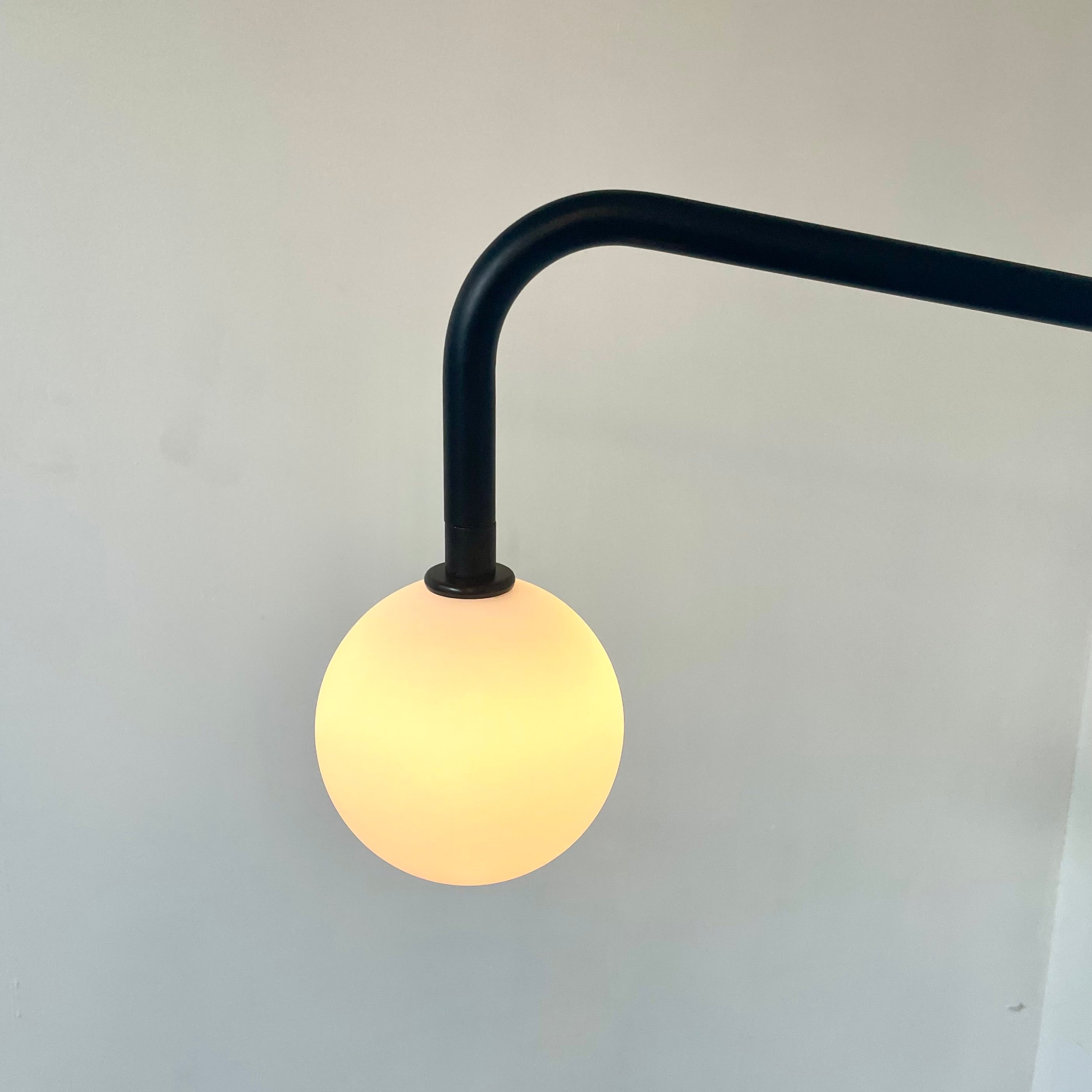Globe Arm Sconce - Long, Prototype