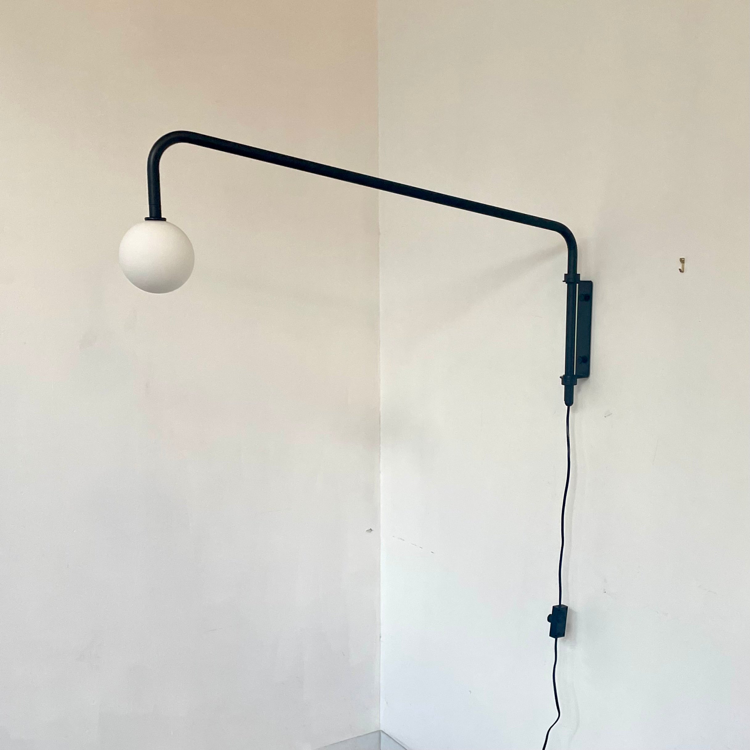 Globe Arm Sconce - Long, Prototype