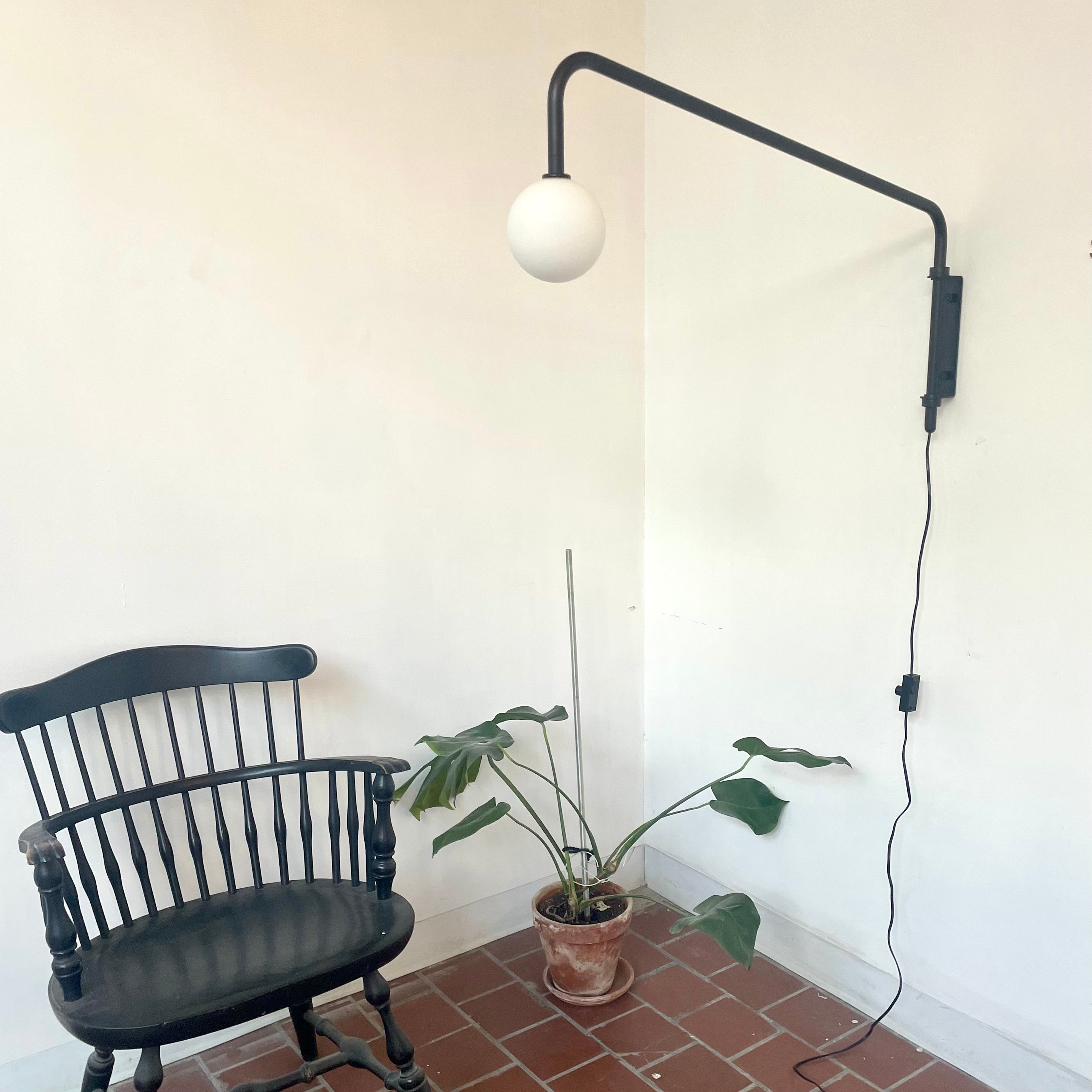 Globe Arm Sconce - Long, Prototype