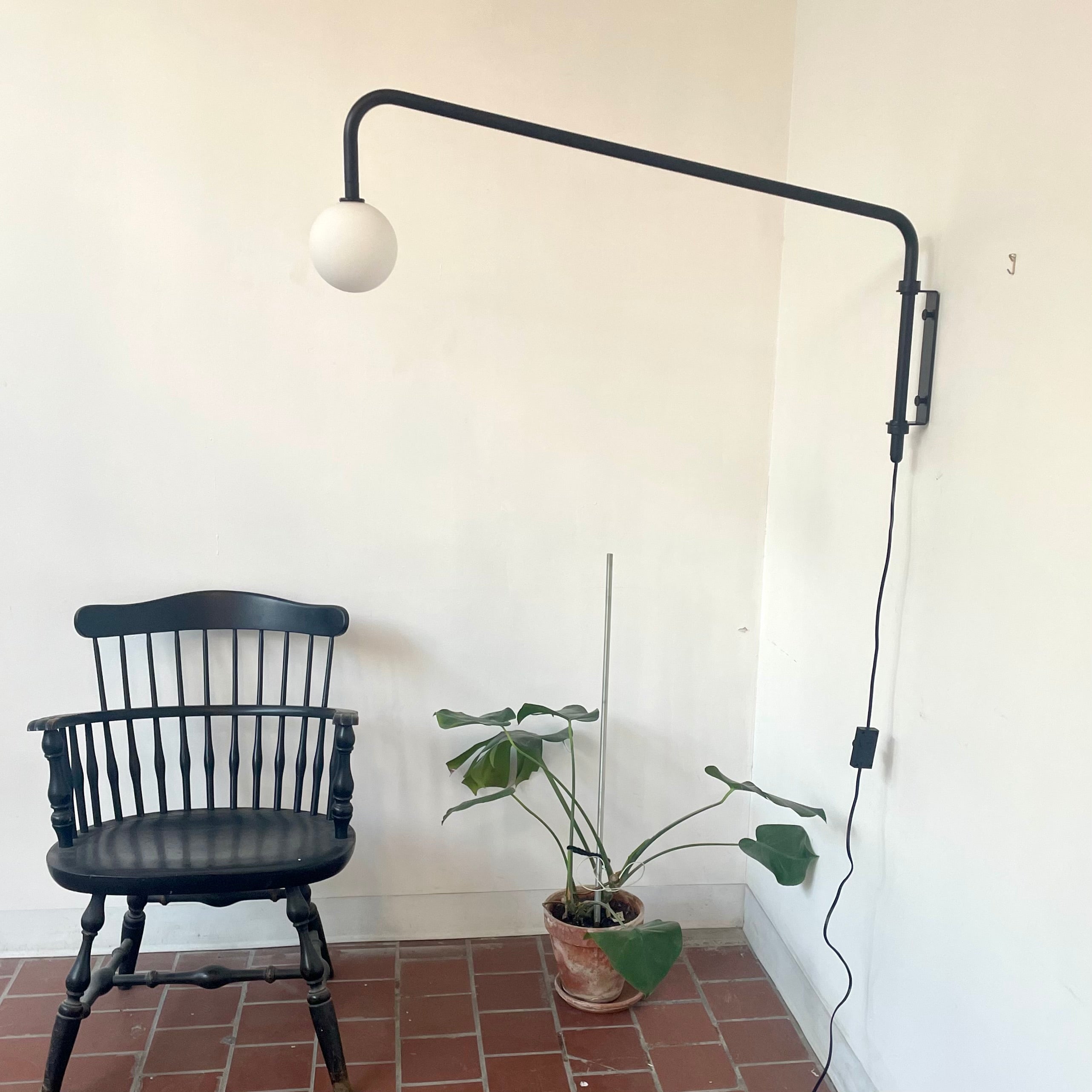 Globe Arm Sconce - Long, Prototype