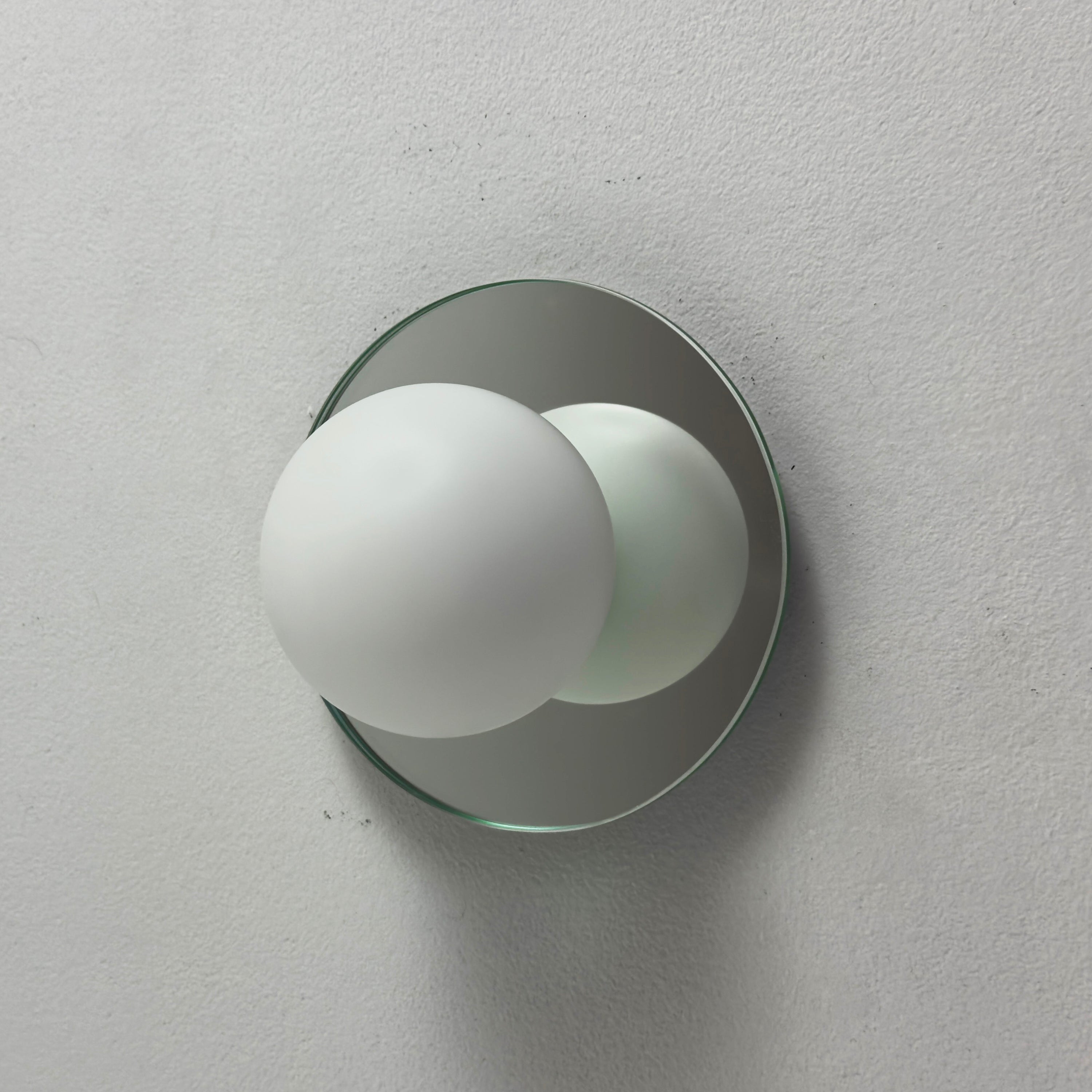 Globe Sconce - Mirror Backed, Prototype